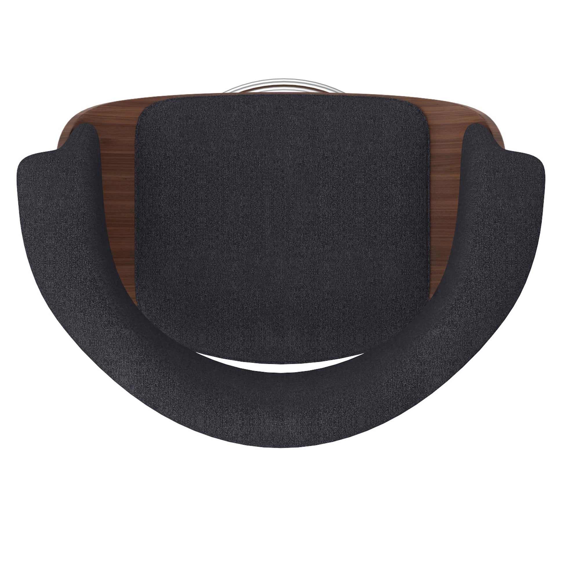 WorldwideHOLT - 26" COUNTER STOOL - FABRIC CHARCOAL