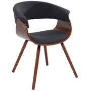 WorldwideHOLT - ACCENT CHAIR - FABRIC CHARCOAL