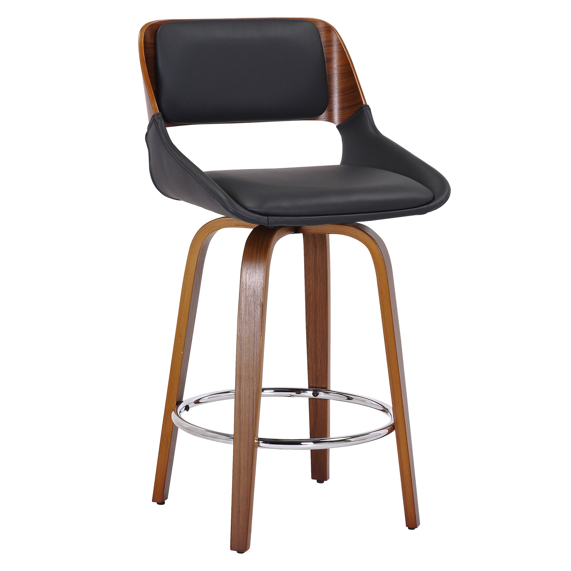 WorldwideHUDSON - 26' COUNTER STOOL PU - BLACK