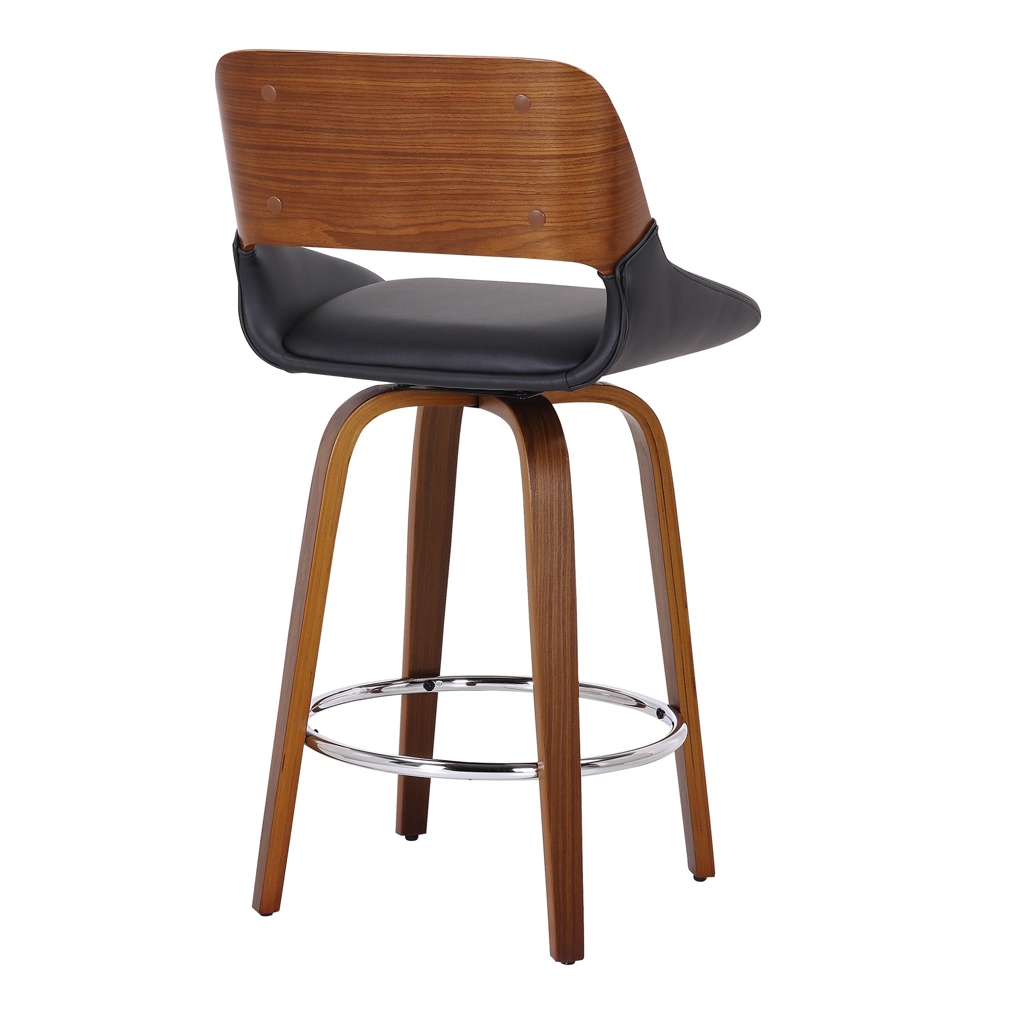 WorldwideHUDSON - 26' COUNTER STOOL PU - BLACK