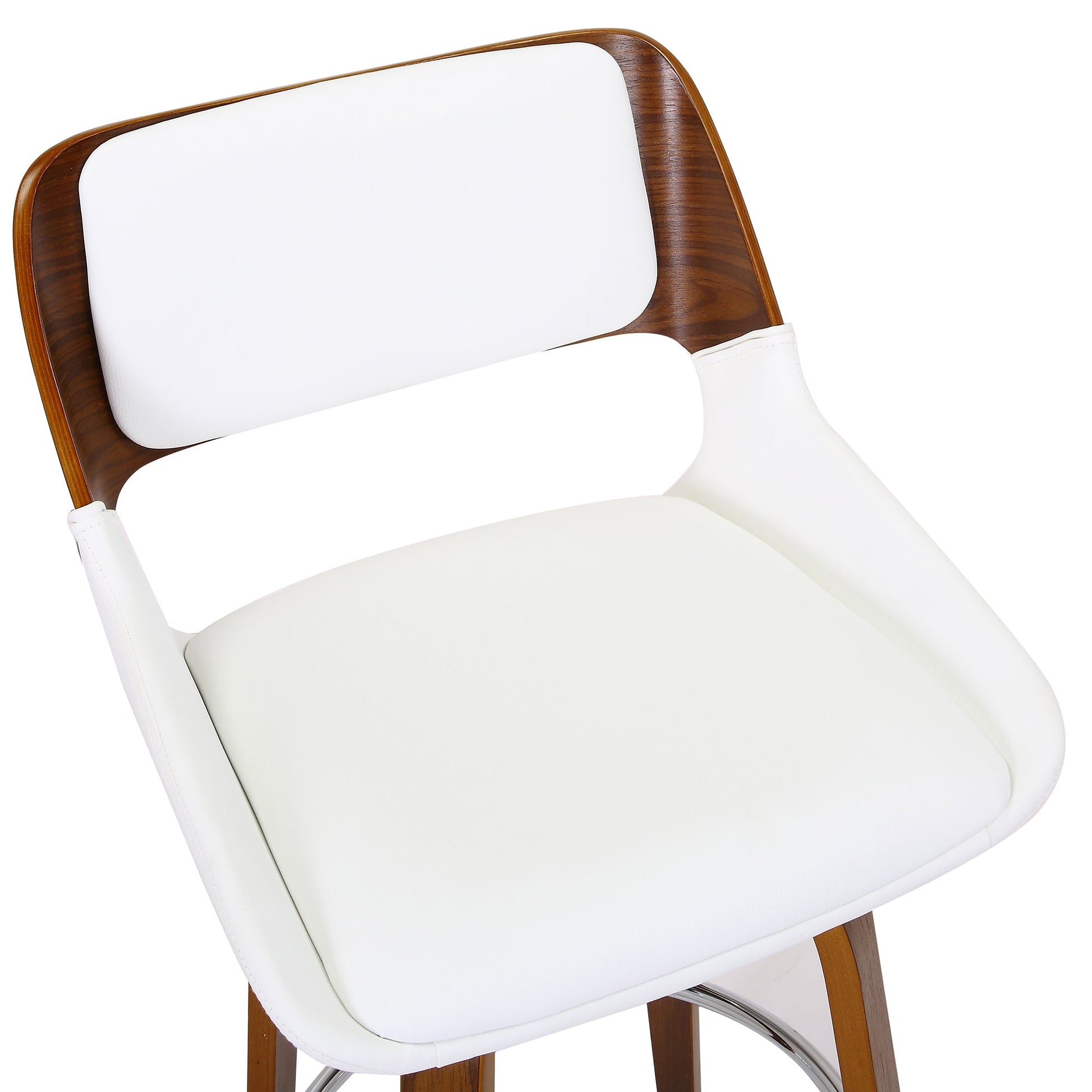 WorldwideHUDSON - 26' COUNTER STOOL PU - WHITE