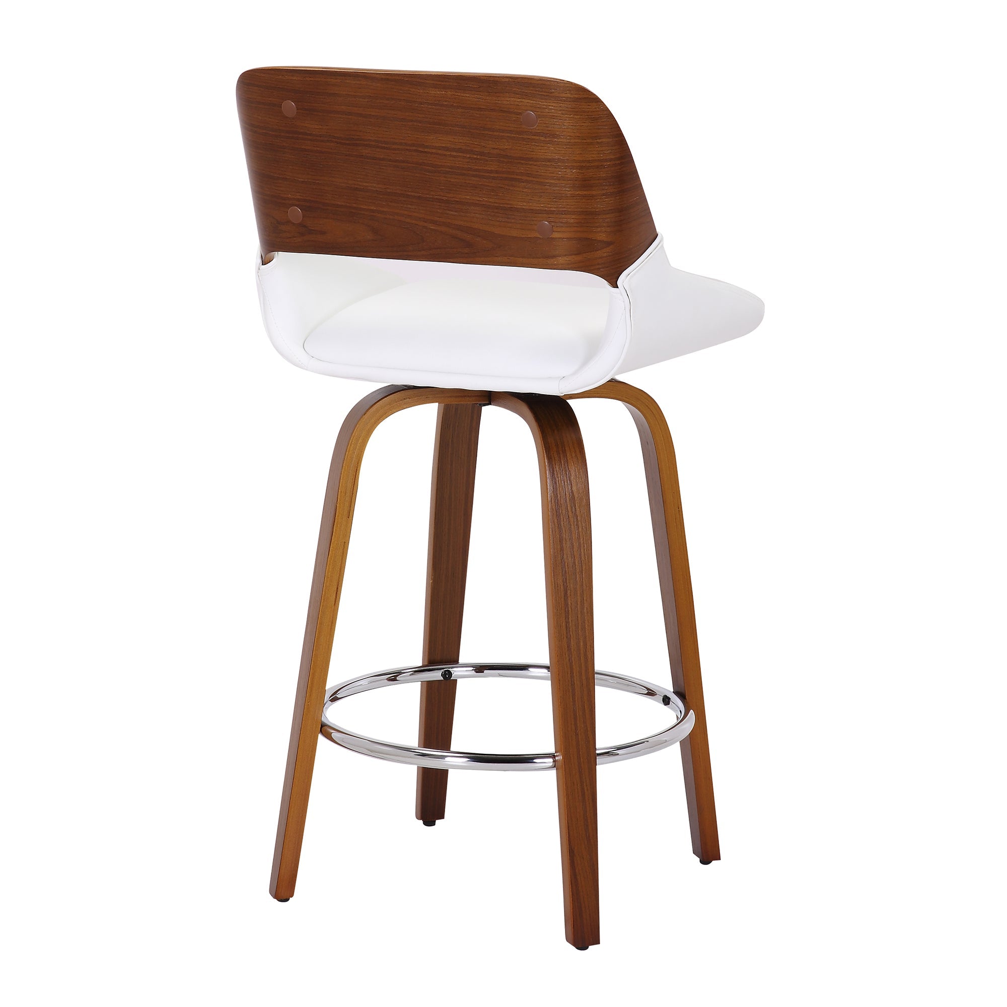 WorldwideHUDSON - 26' COUNTER STOOL PU - WHITE