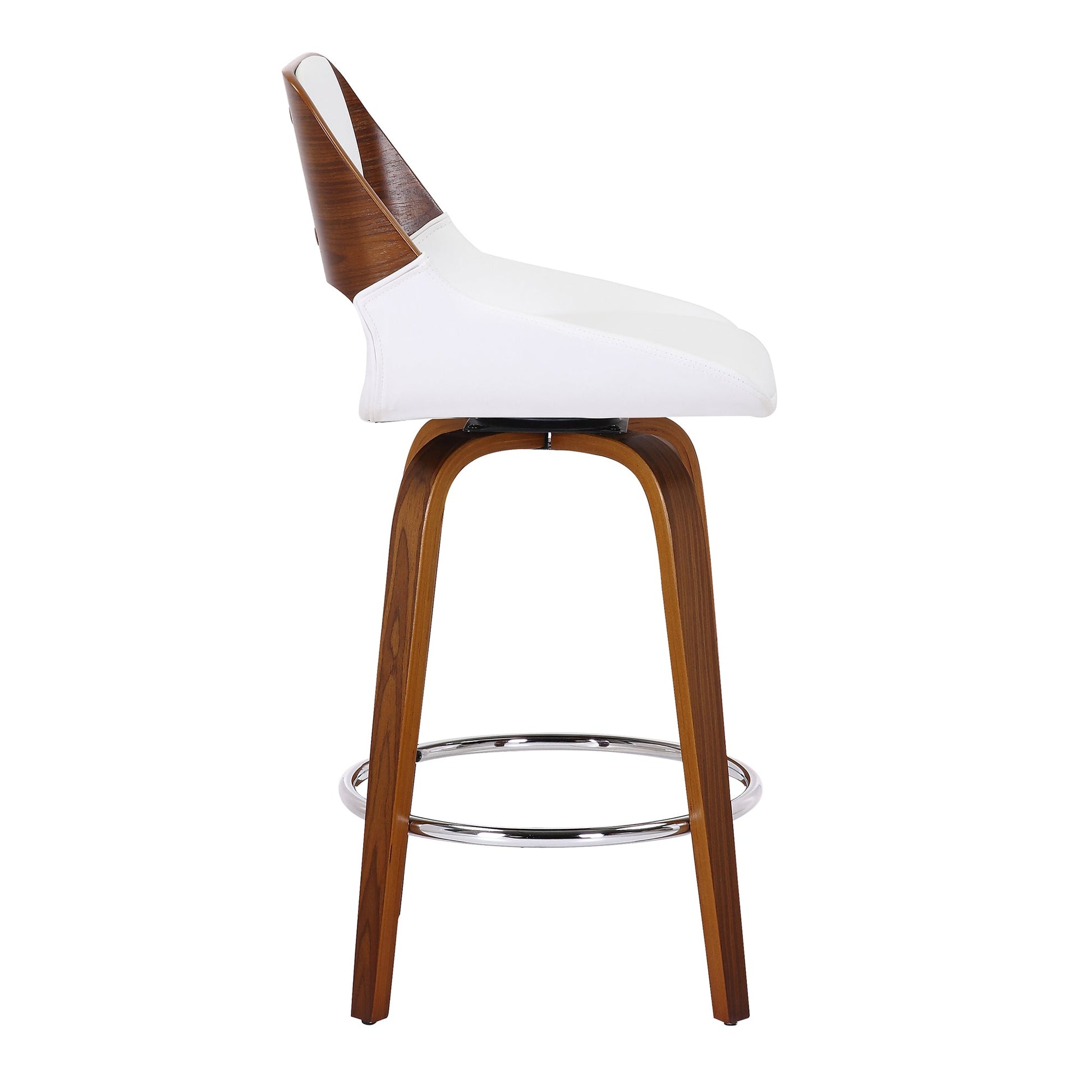 WorldwideHUDSON - 26' COUNTER STOOL PU - WHITE