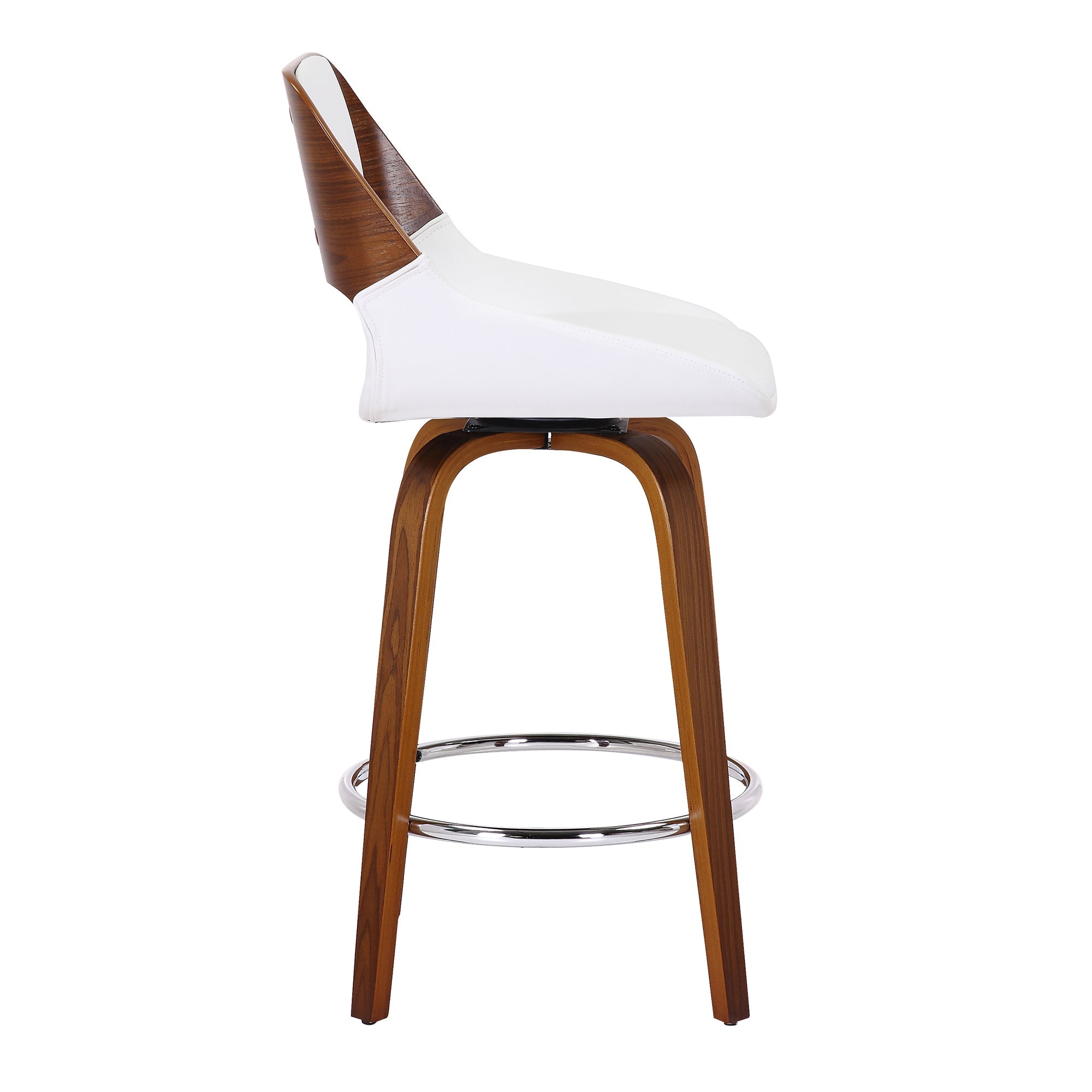WorldwideHUDSON - 26' COUNTER STOOL PU - WHITE