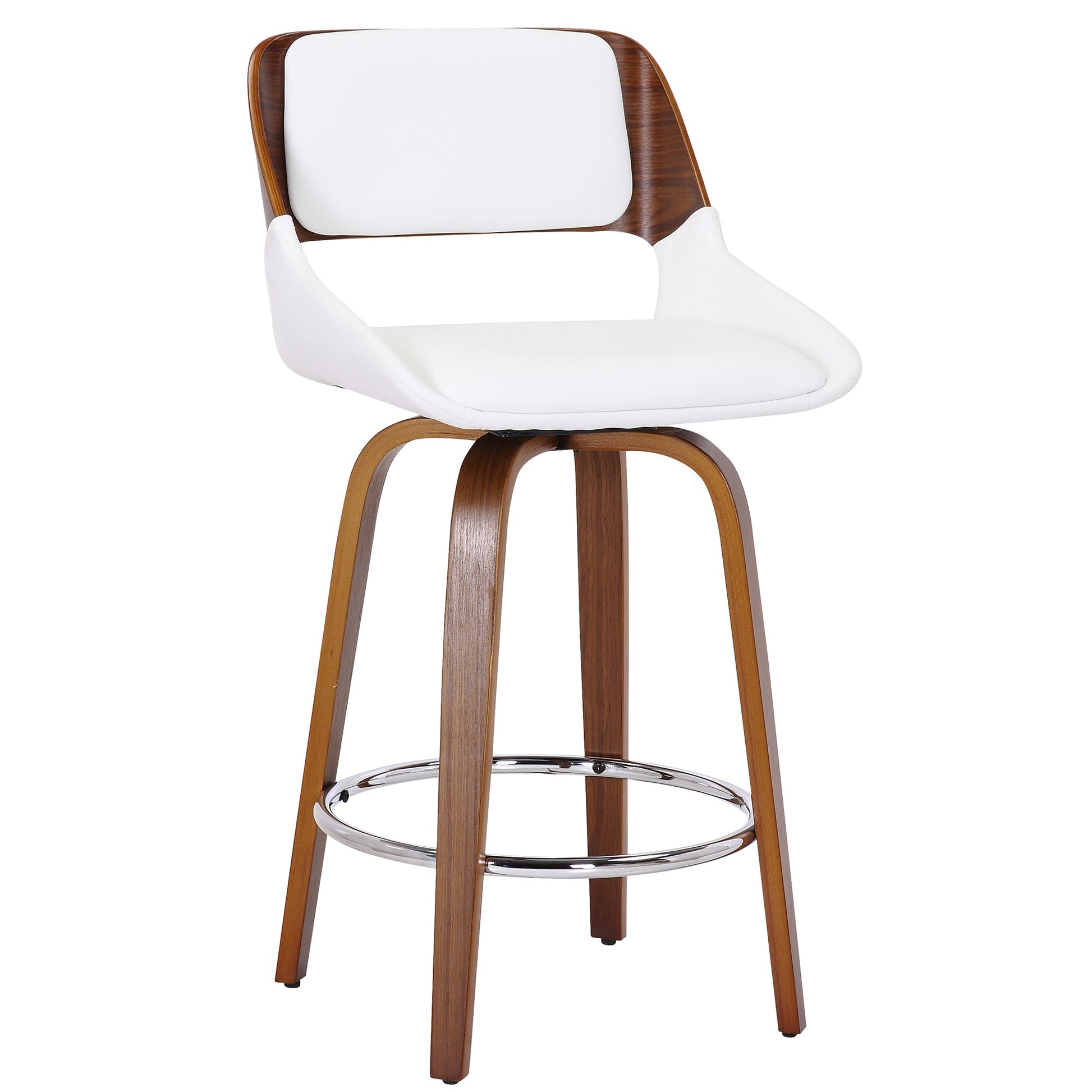 WorldwideHUDSON - 26' COUNTER STOOL PU - WHITE