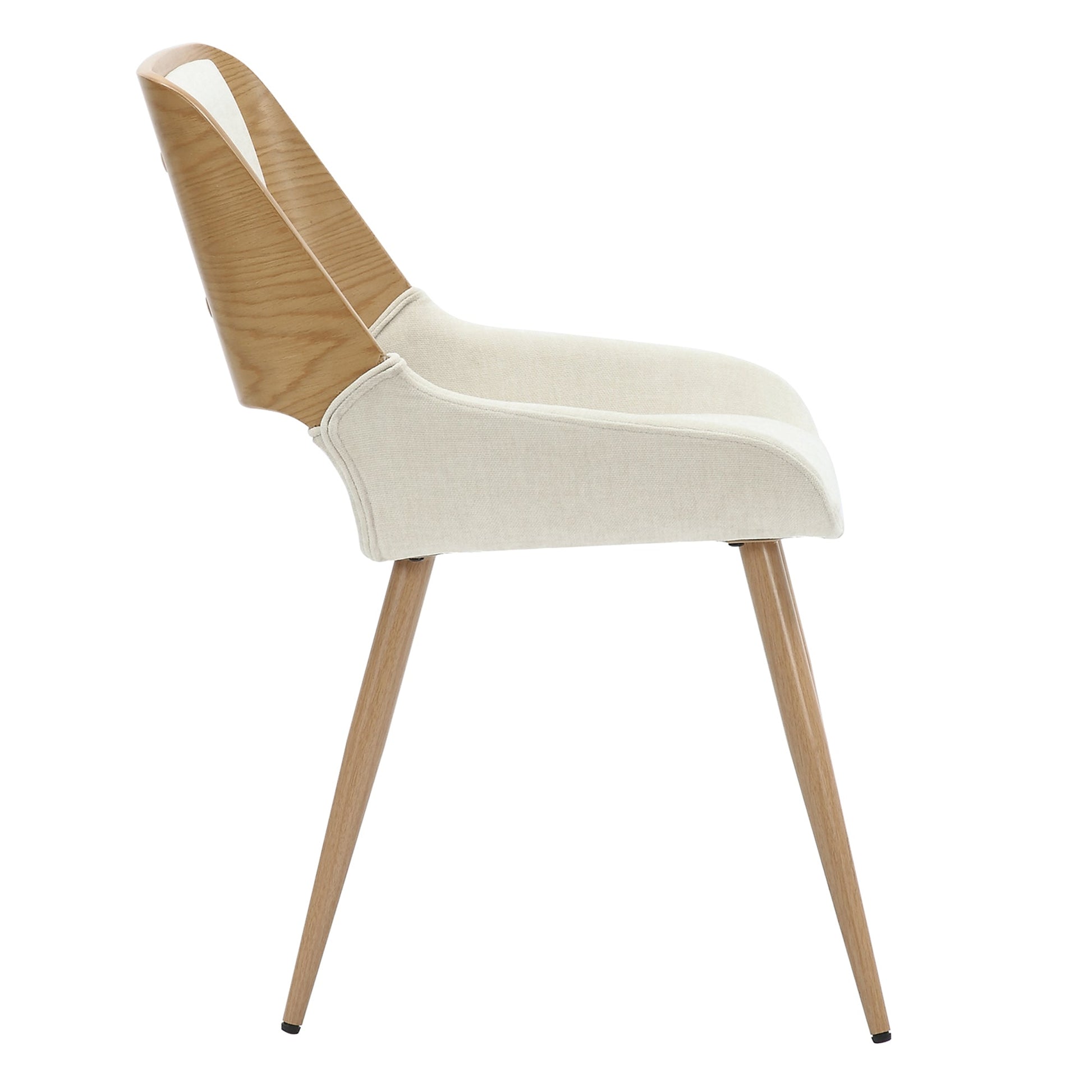 WorldwideHUDSON - SIDE CHAIR - BEIGE FABRIC
