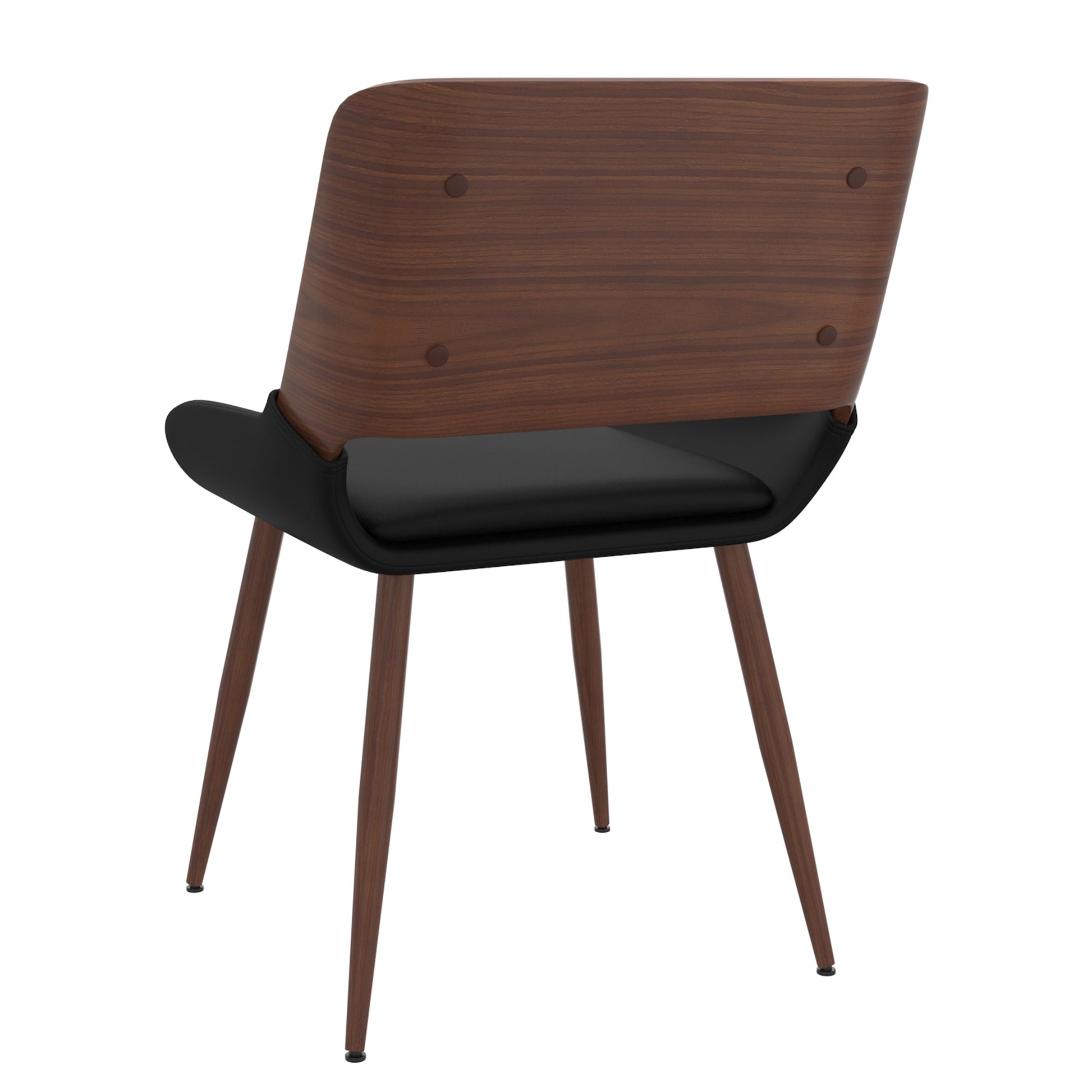 WorldwideHUDSON - SIDE CHAIR PU - BLACK