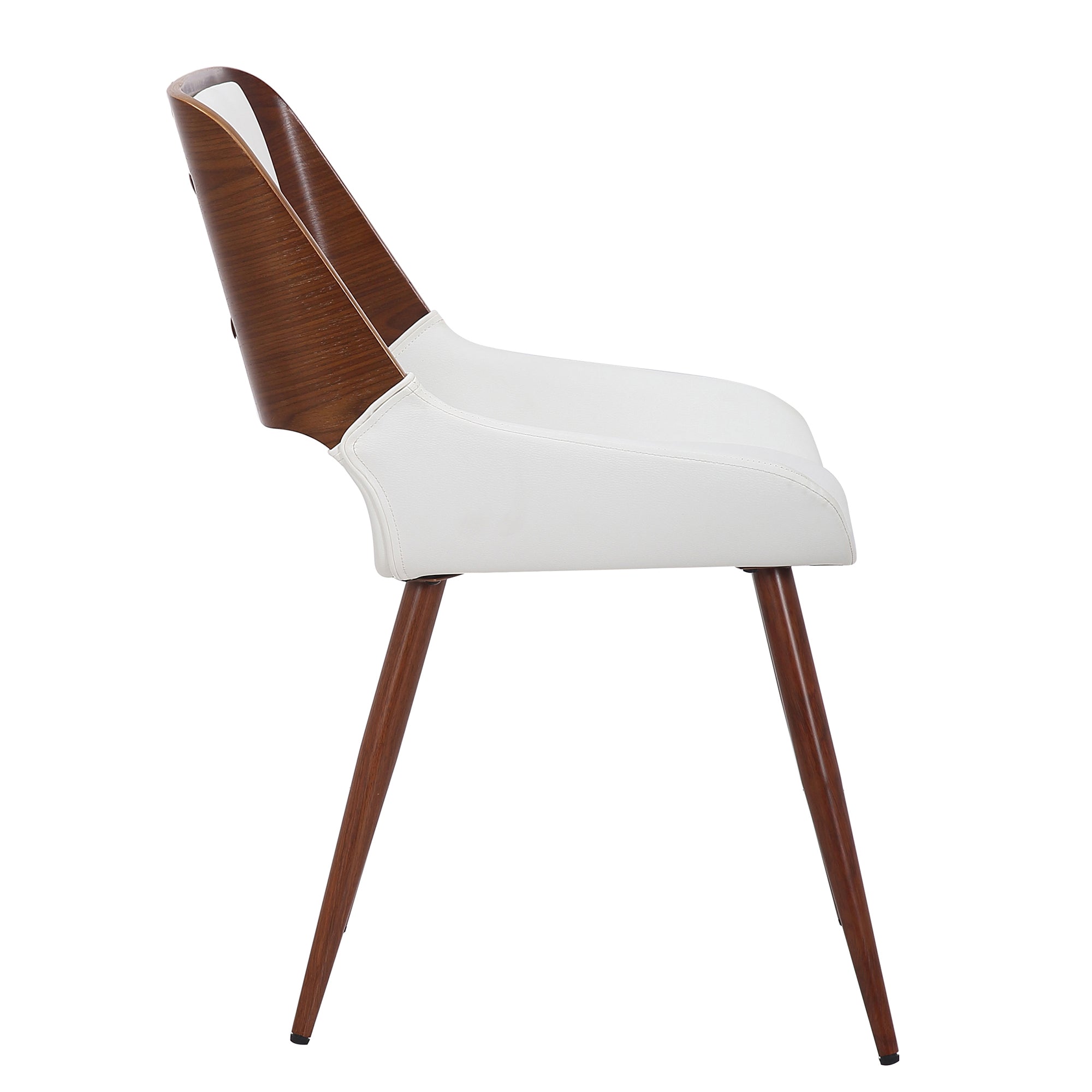 WorldwideHUDSON - SIDE CHAIR PU - WHITE