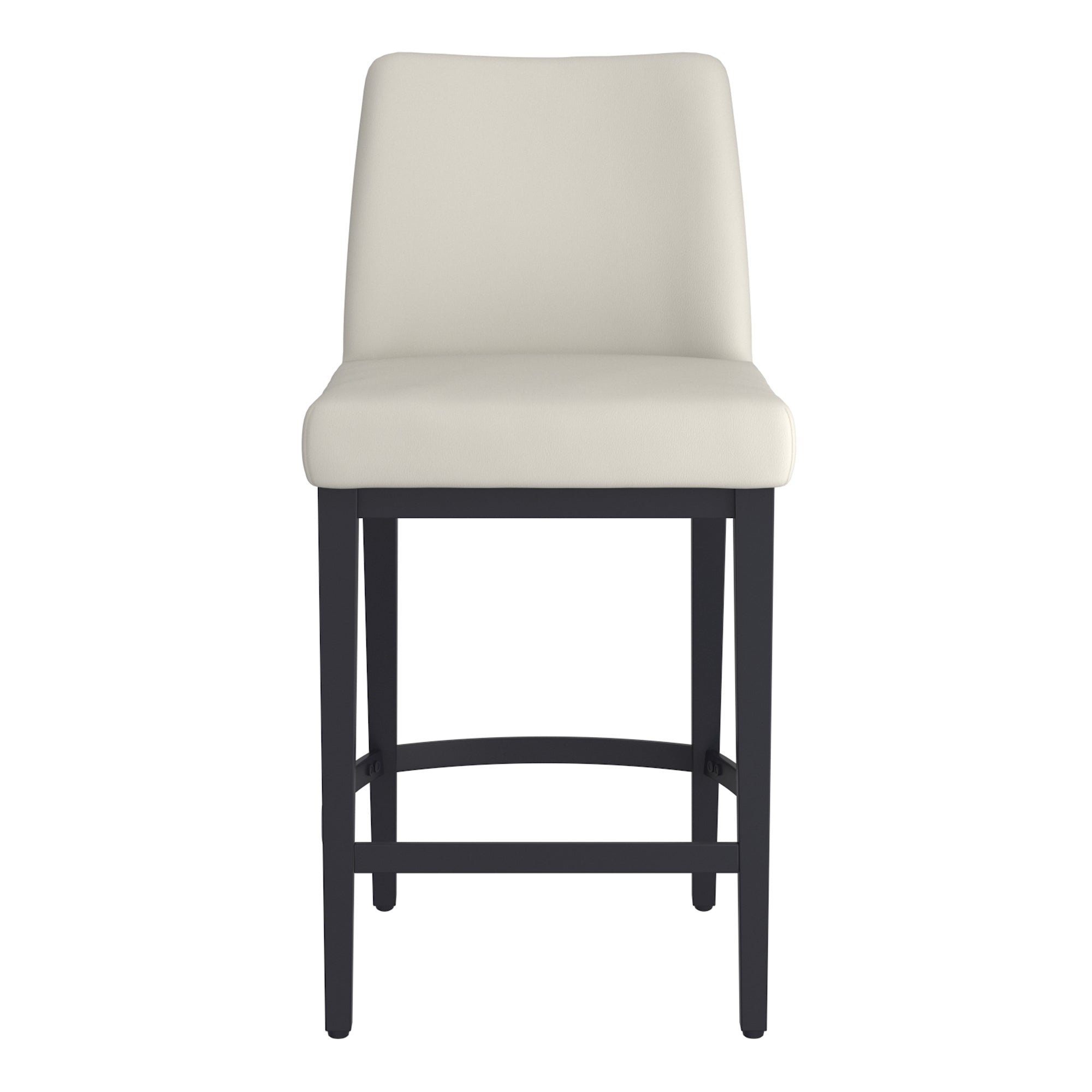 WorldwideJACE - 26'' COUNTER STOOL PU - BEIGE_BLACK