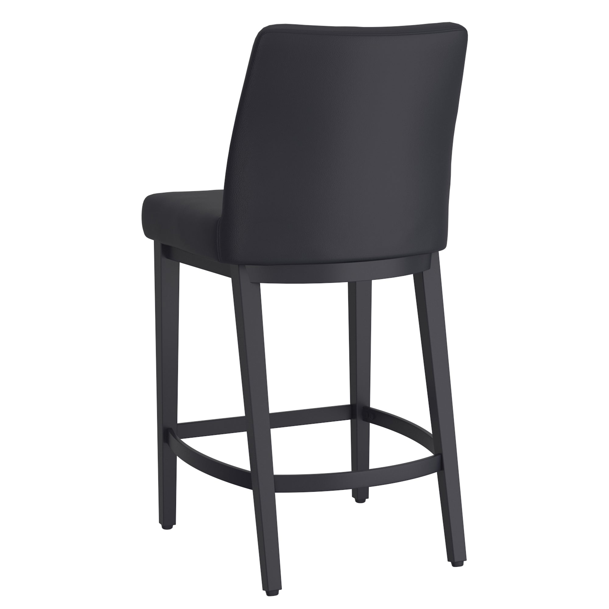 WorldwideJACE - 26'' COUNTER STOOL PU - BLACK_BLACK