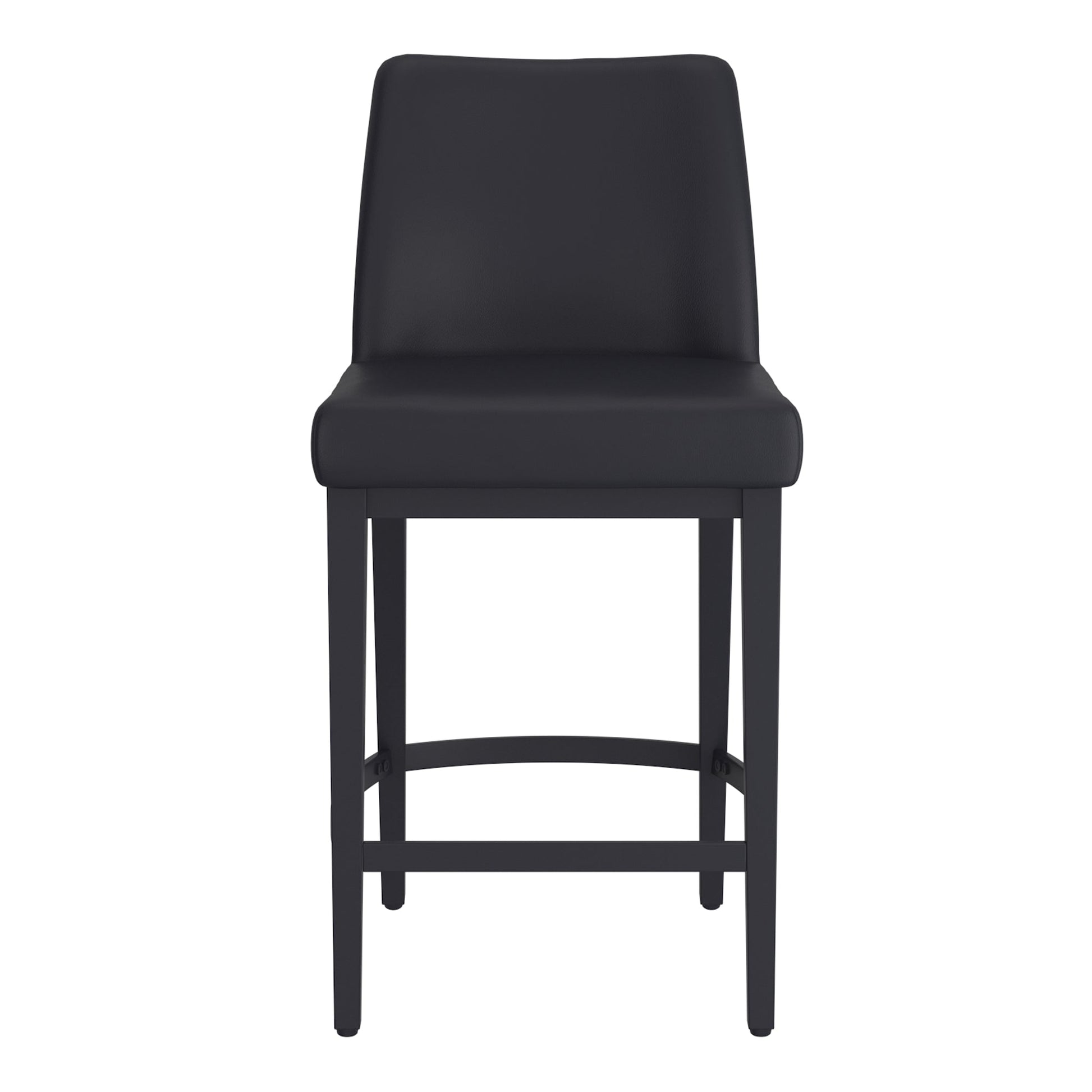 WorldwideJACE - 26'' COUNTER STOOL PU - BLACK_BLACK