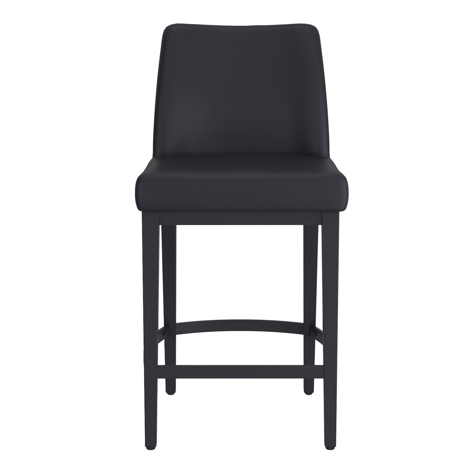 WorldwideJACE - 26'' COUNTER STOOL PU - BLACK_BLACK