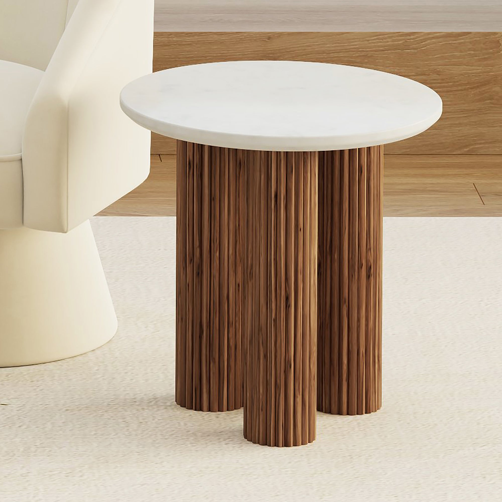 WorldwideJILSA - ACCENT TABLE - WALNUT