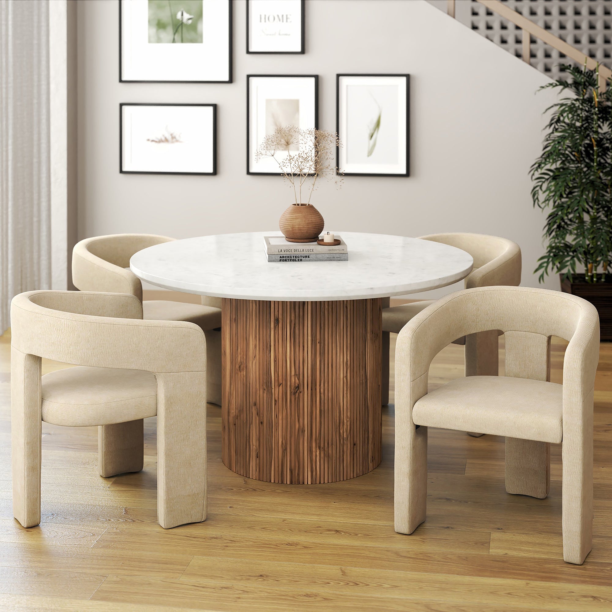 WorldwideJILSA WAL_AMARA BG - 5PC DINING SET