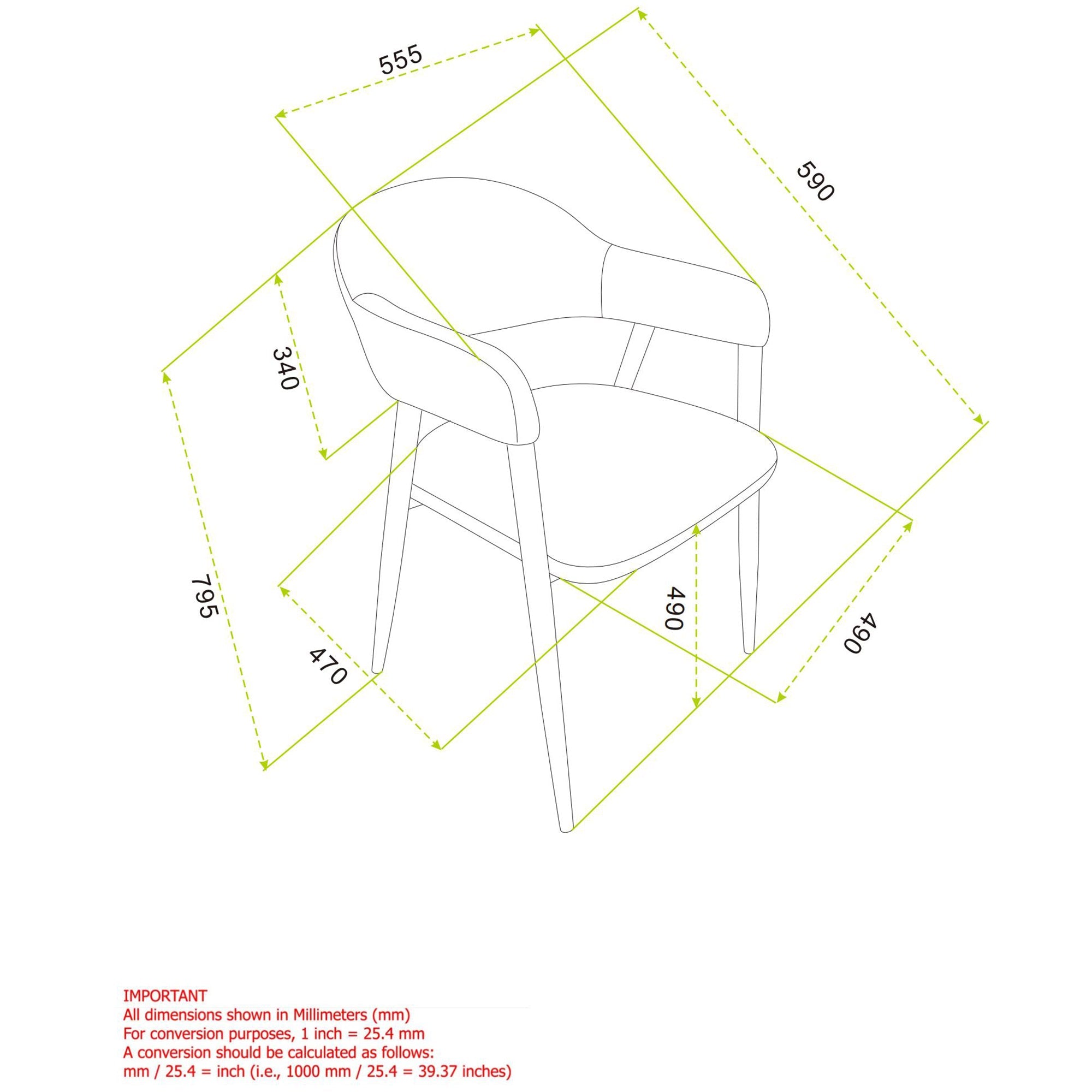 WorldwideJILSA WAL_ARCHER BG - 5PC DINING SET