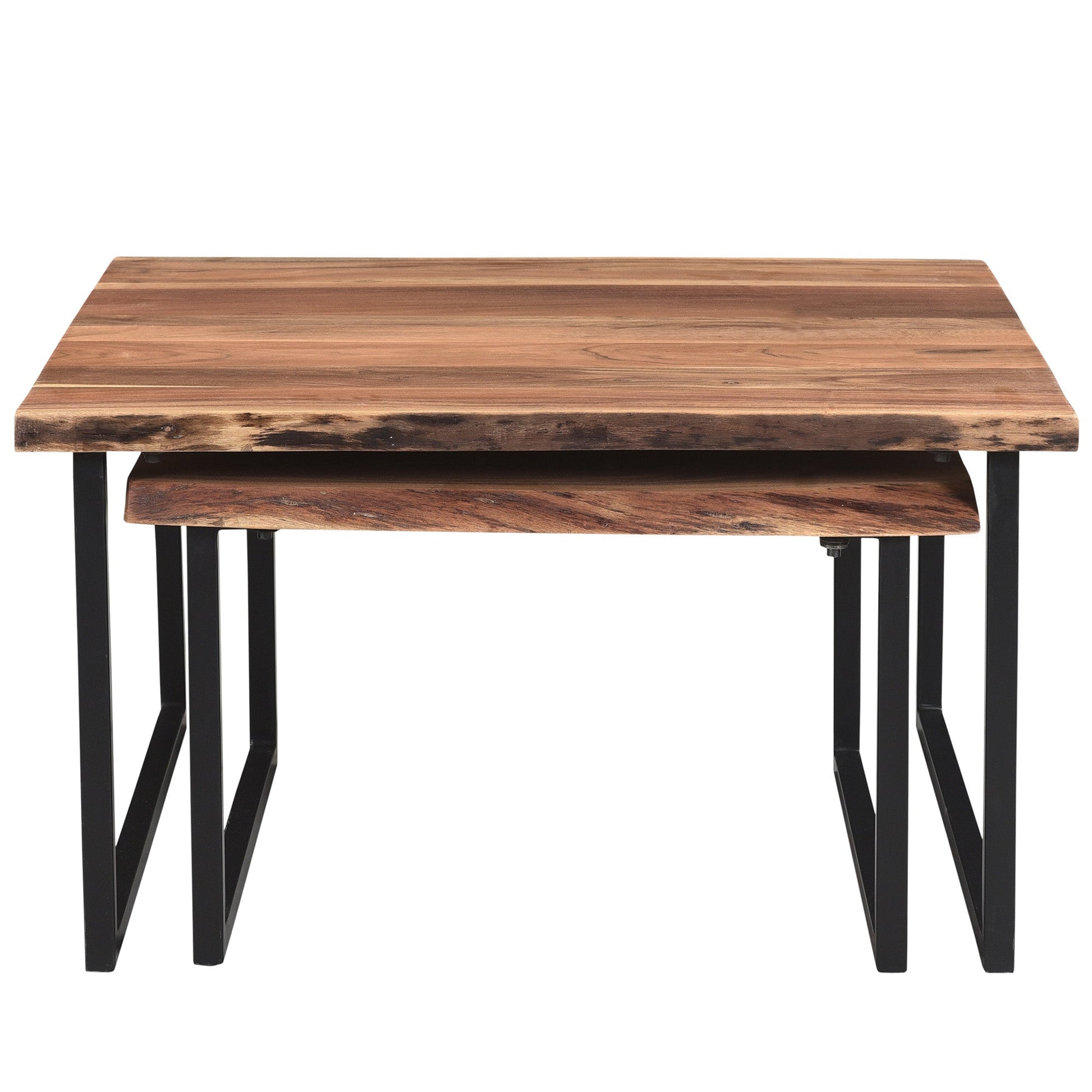 WorldwideJIVIN - 2PC COFFEE TABLE SET - NATURAL