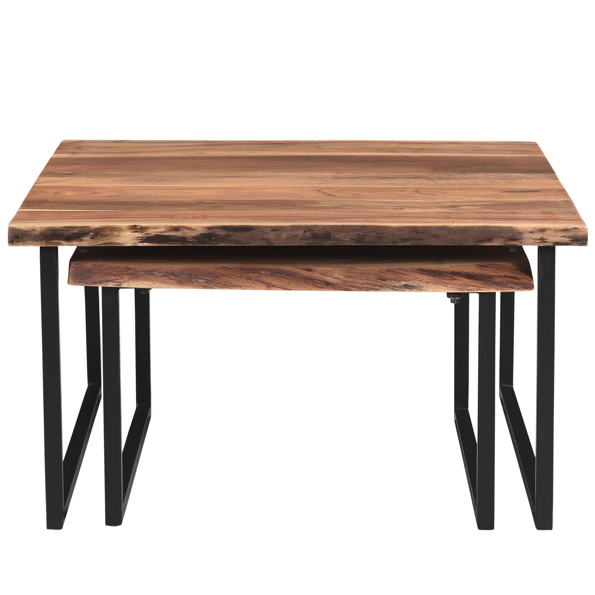 WorldwideJIVIN - 2PC COFFEE TABLE SET - NATURAL