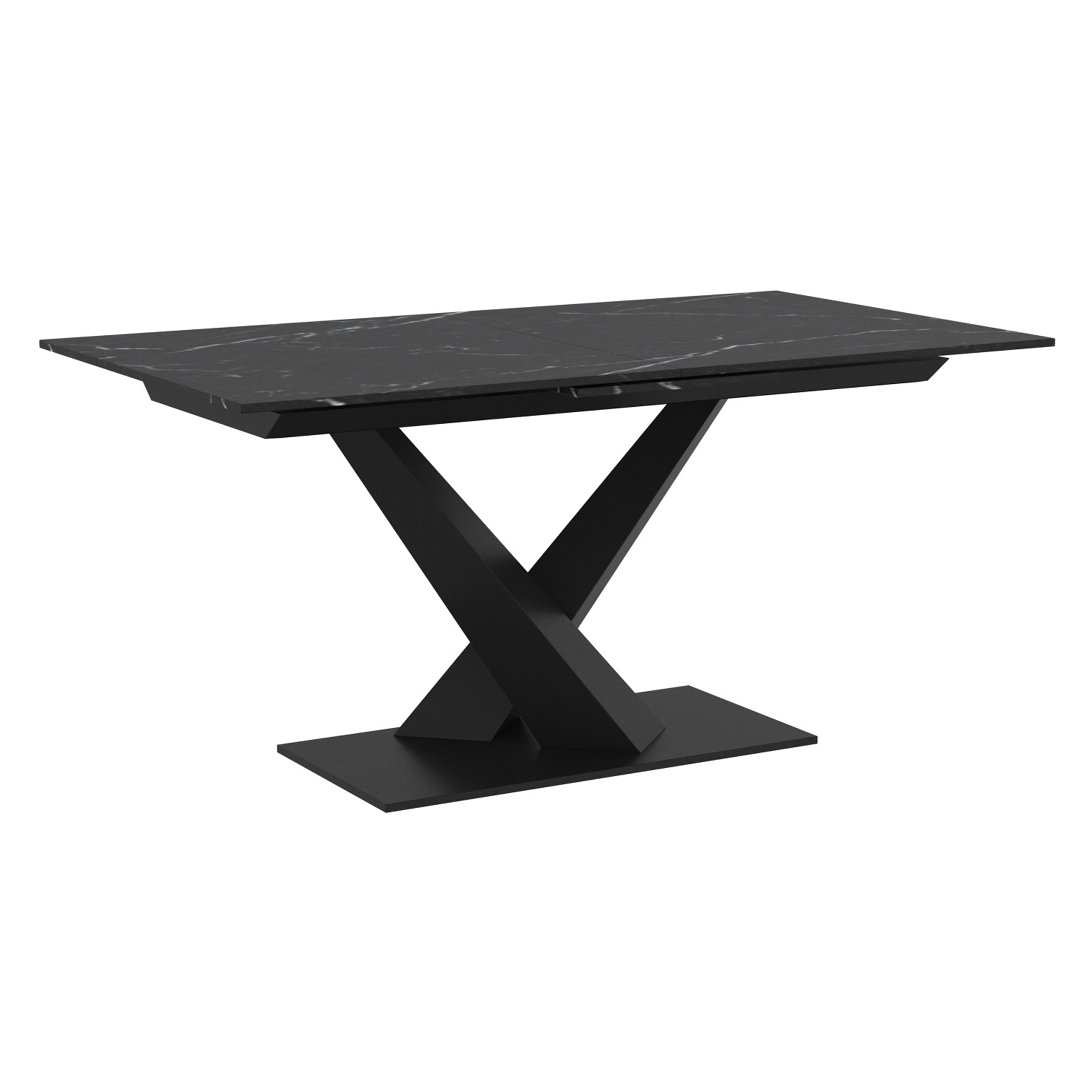 WorldwideJULIUS - EXTENSION DINING TABLE - BLACK