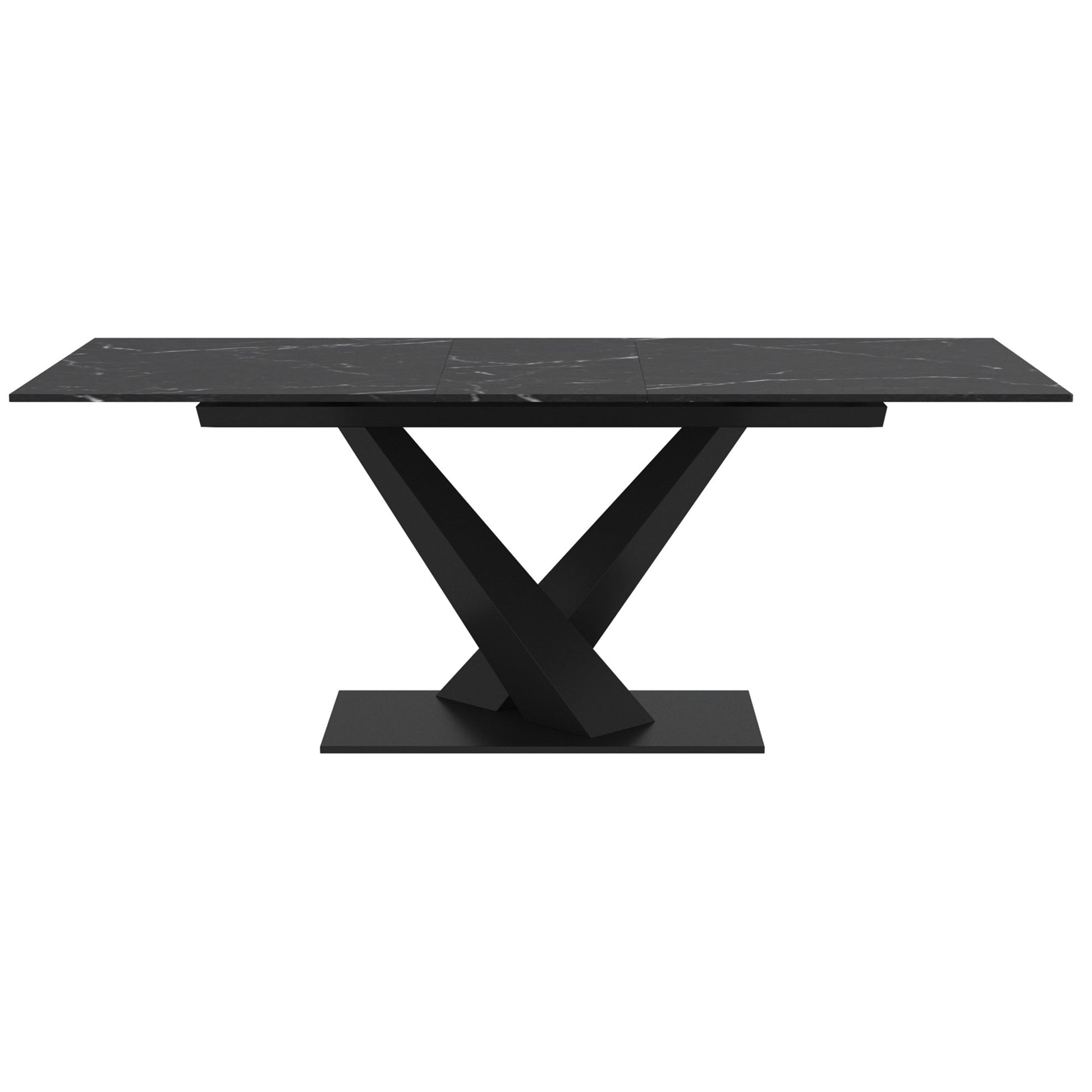 WorldwideJULIUS - EXTENSION DINING TABLE - BLACK