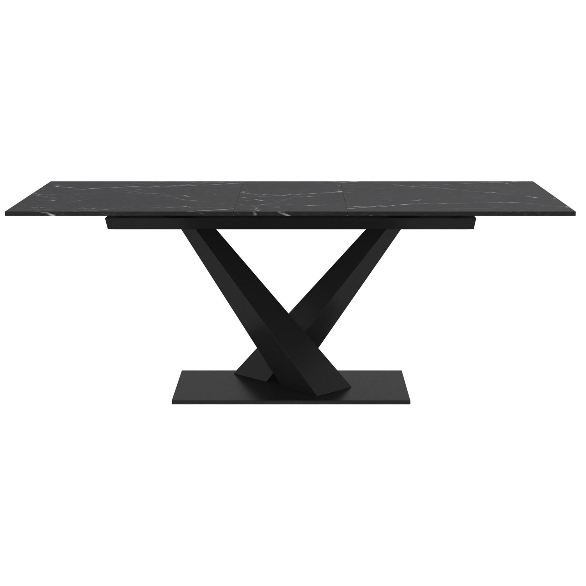 WorldwideJULIUS - EXTENSION DINING TABLE - BLACK
