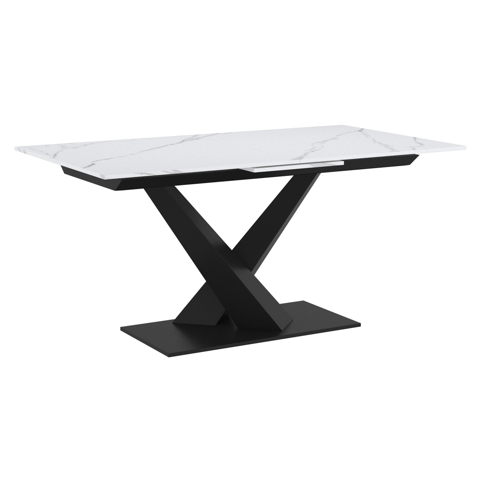 WorldwideJULIUS - EXTENSION DINING TABLE - WHITE