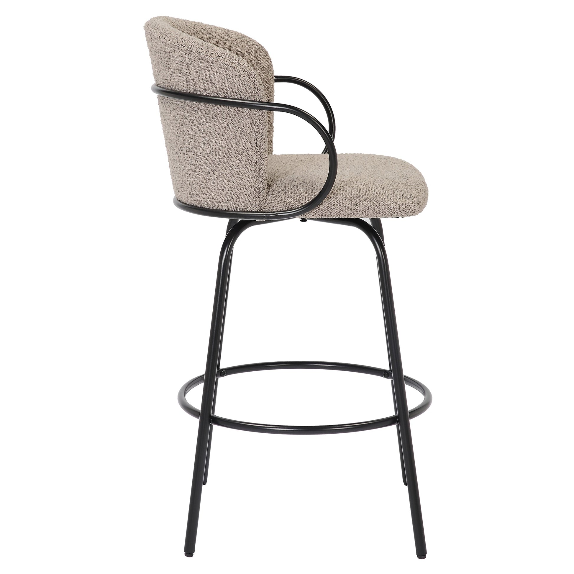 WorldwideKALANI - 26' COUNTER STOOL - WARM GREY