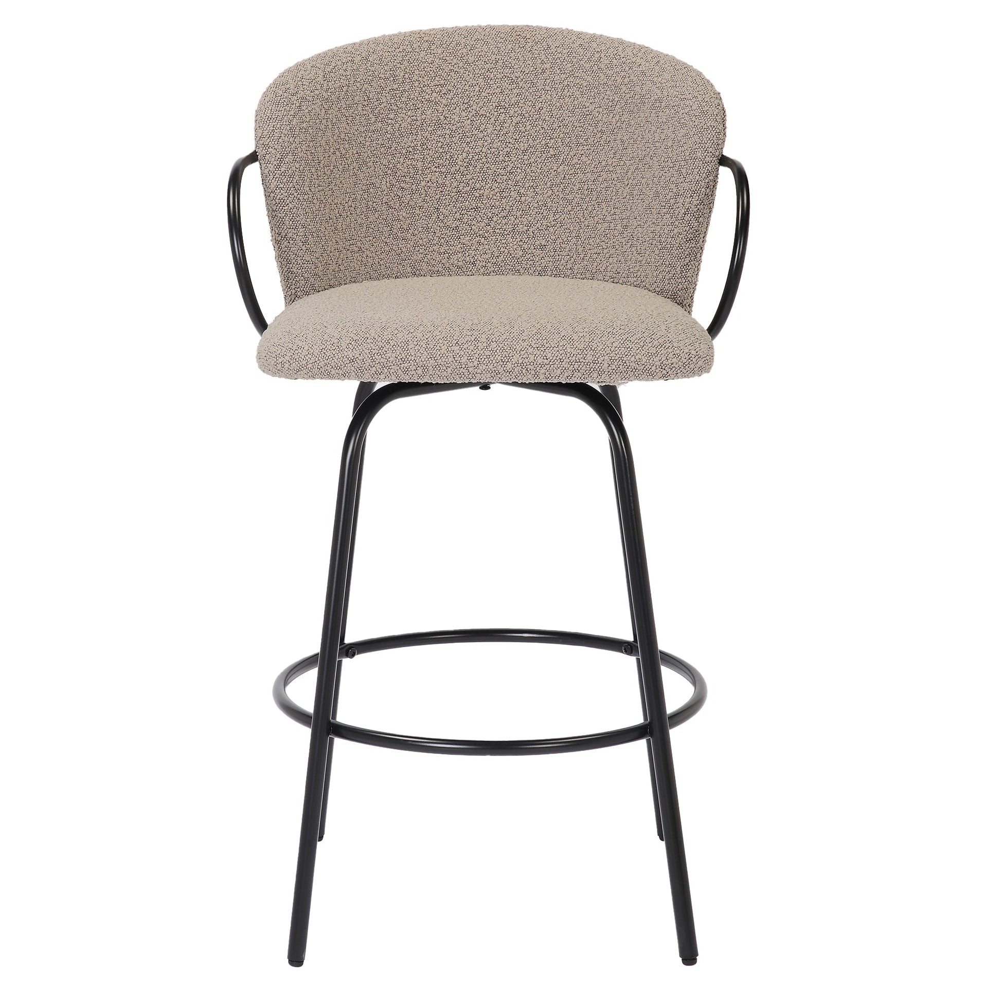 WorldwideKALANI - 26' COUNTER STOOL - WARM GREY