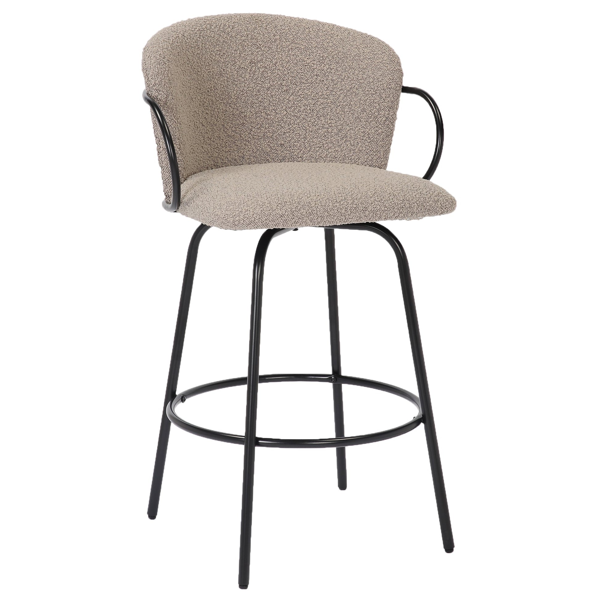 WorldwideKALANI - 26' COUNTER STOOL - WARM GREY