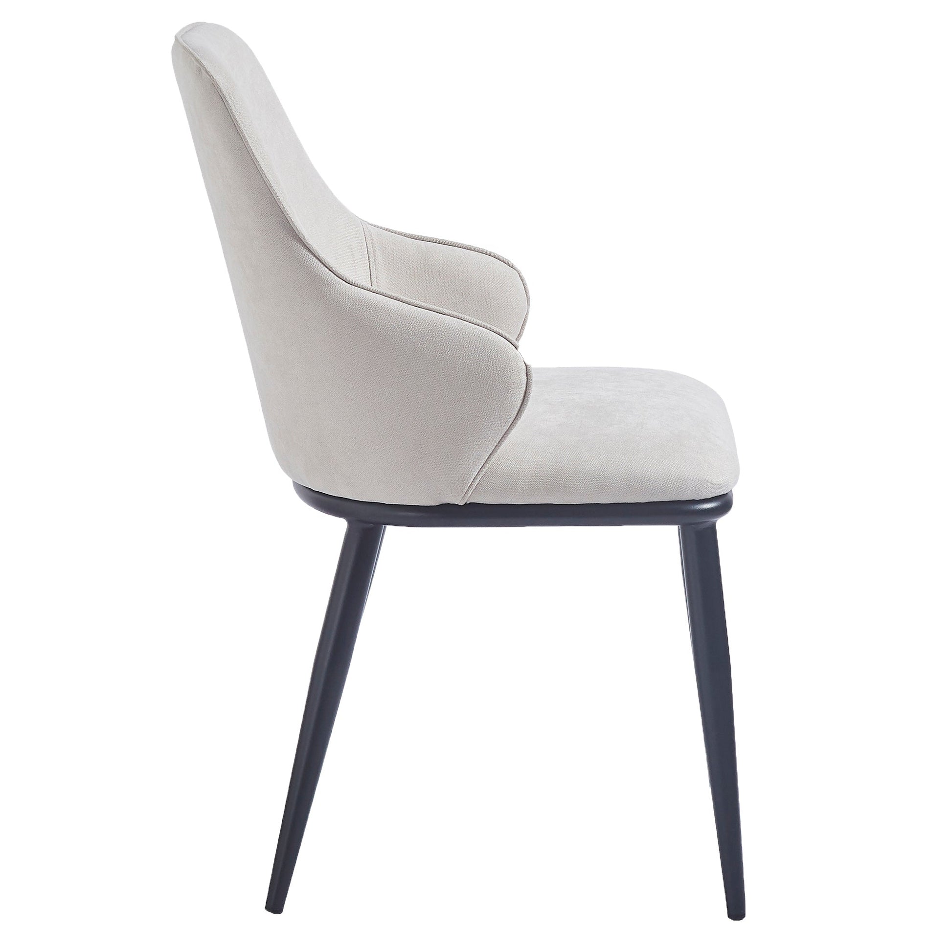 WorldwideKASH - SIDE CHAIR - BEIGE FABRIC