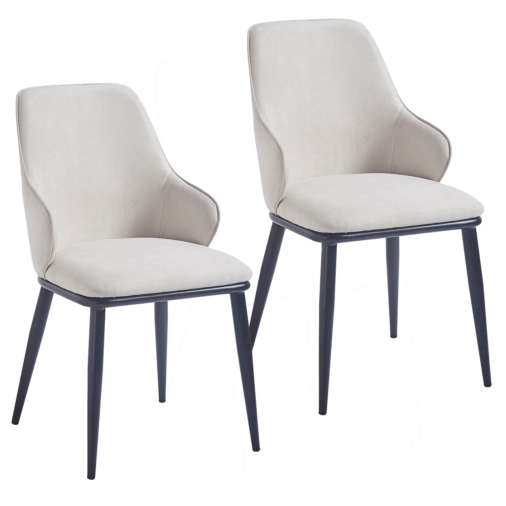 WorldwideKASH - SIDE CHAIR - BEIGE FABRIC