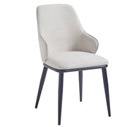 WorldwideKASH - SIDE CHAIR - BEIGE FABRIC