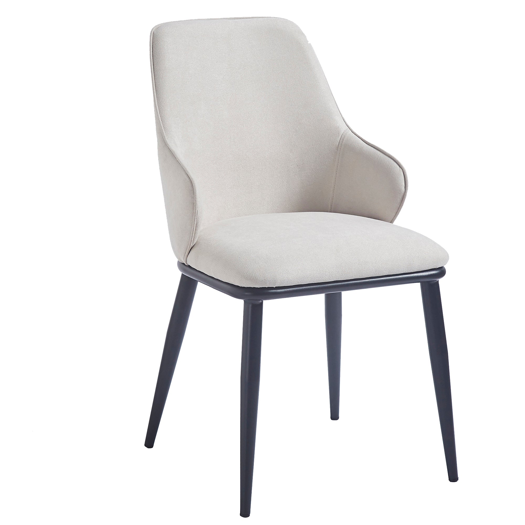 WorldwideKASH - SIDE CHAIR - BEIGE FABRIC