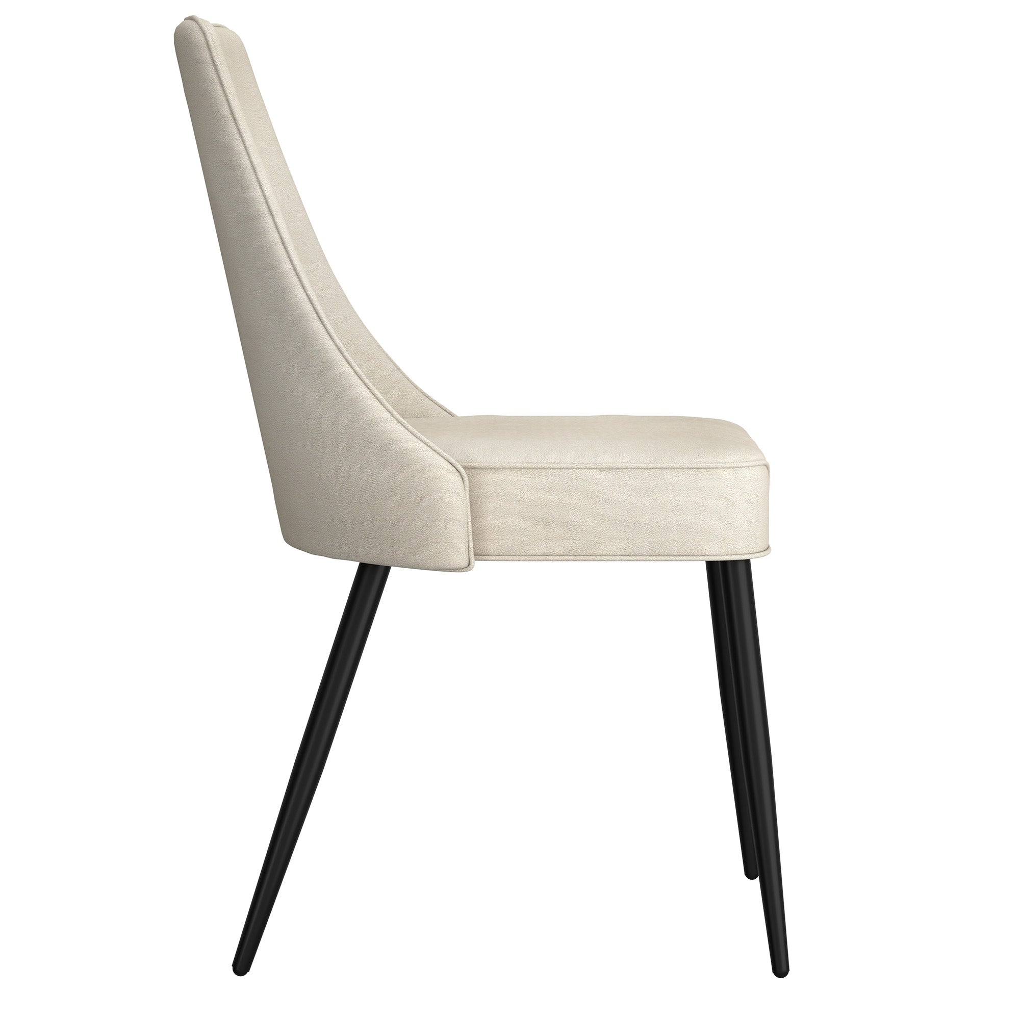 WorldwideKODA - SIDE CHAIR FABRIC - BEIGE