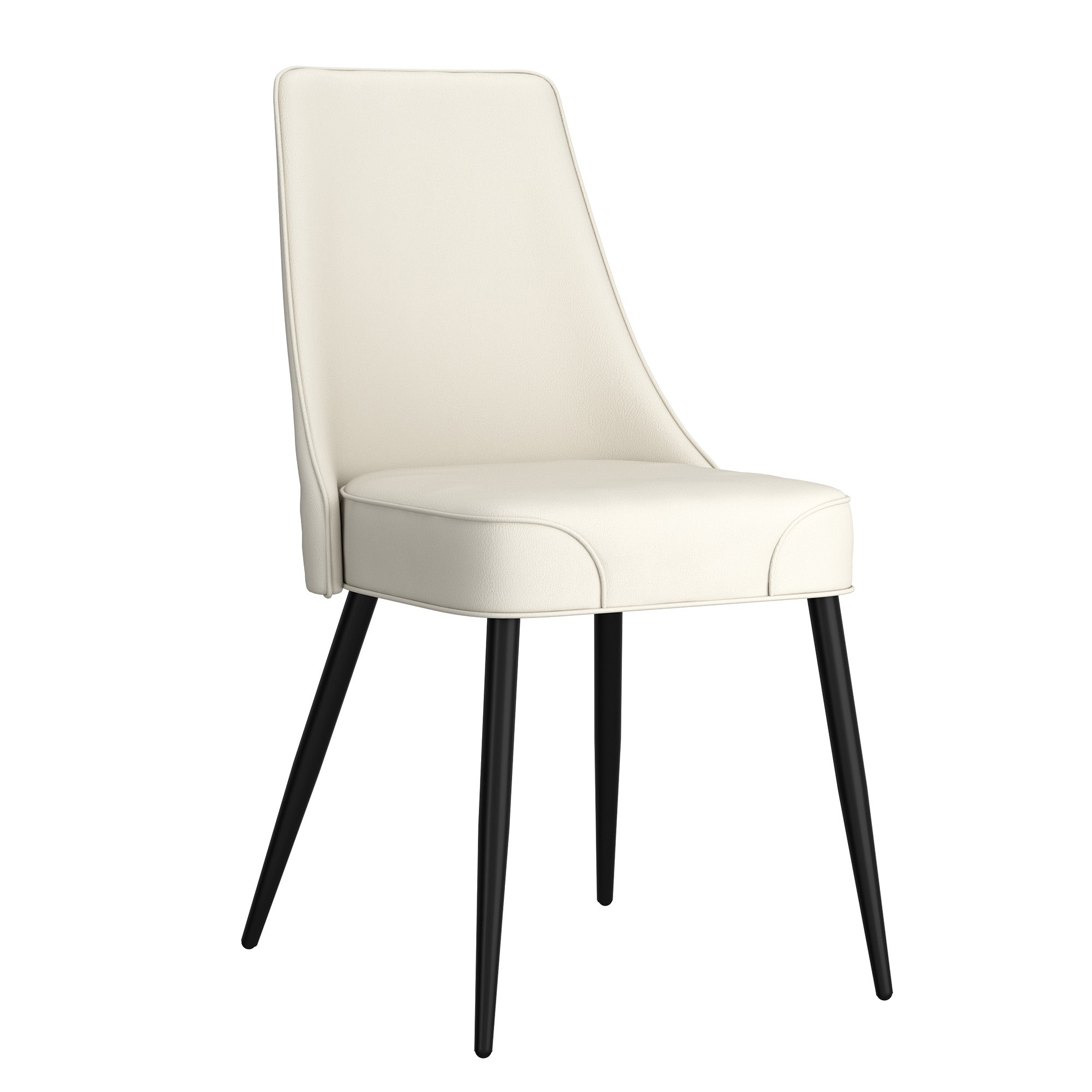 WorldwideKODA - SIDE CHAIR PU - BEIGE