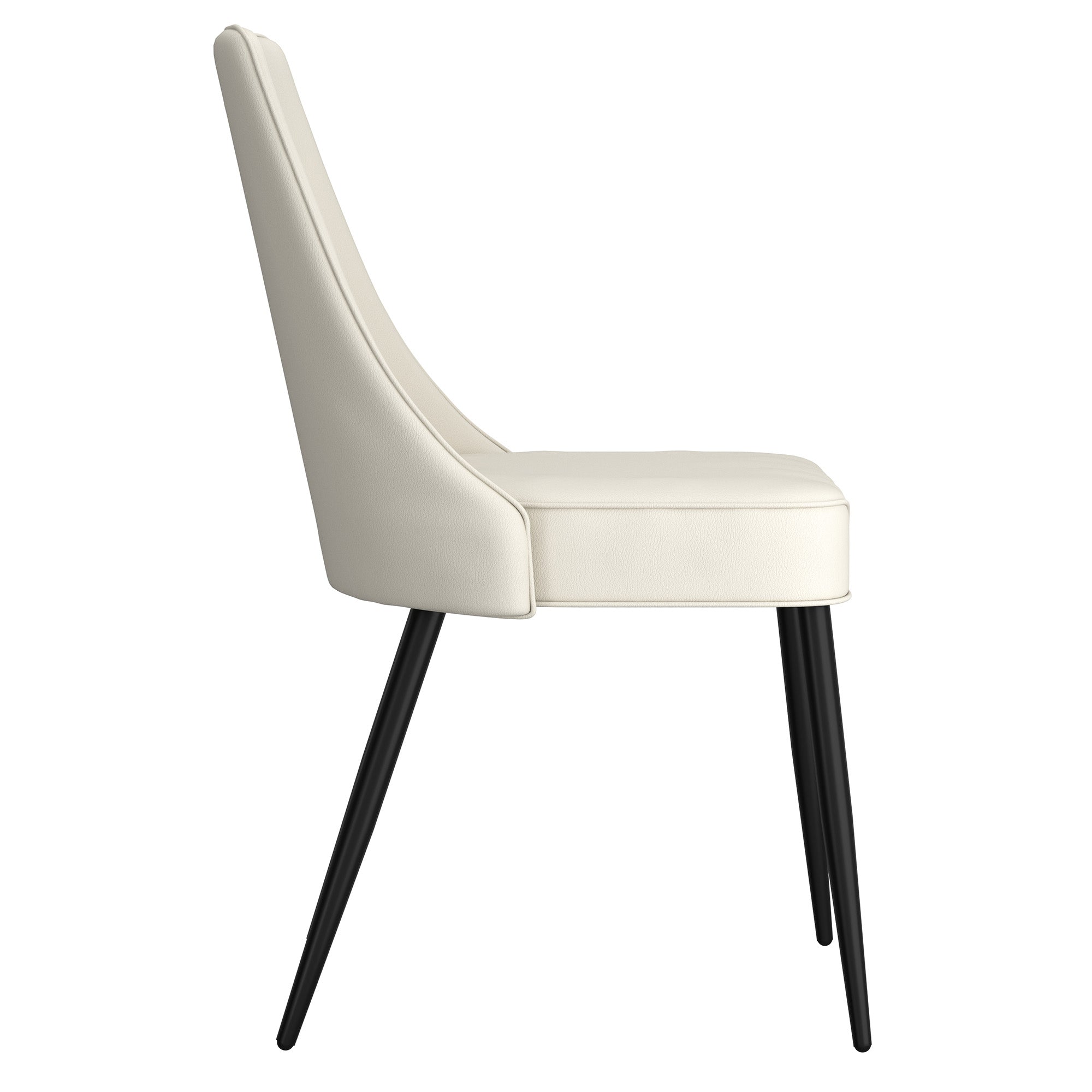 WorldwideKODA - SIDE CHAIR PU - BEIGE