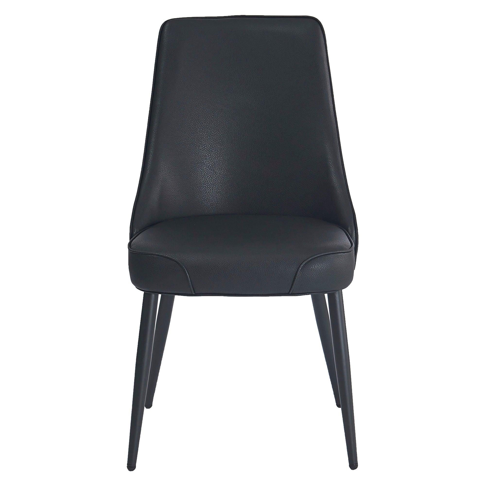 WorldwideKODA - SIDE CHAIR PU - BLACK