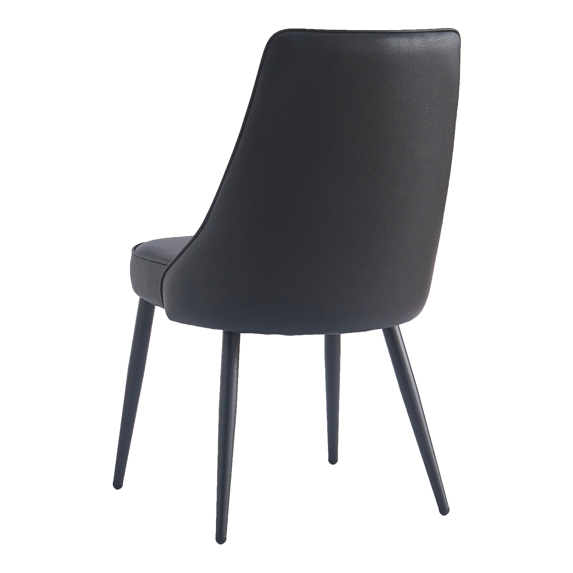 WorldwideKODA - SIDE CHAIR PU - BLACK