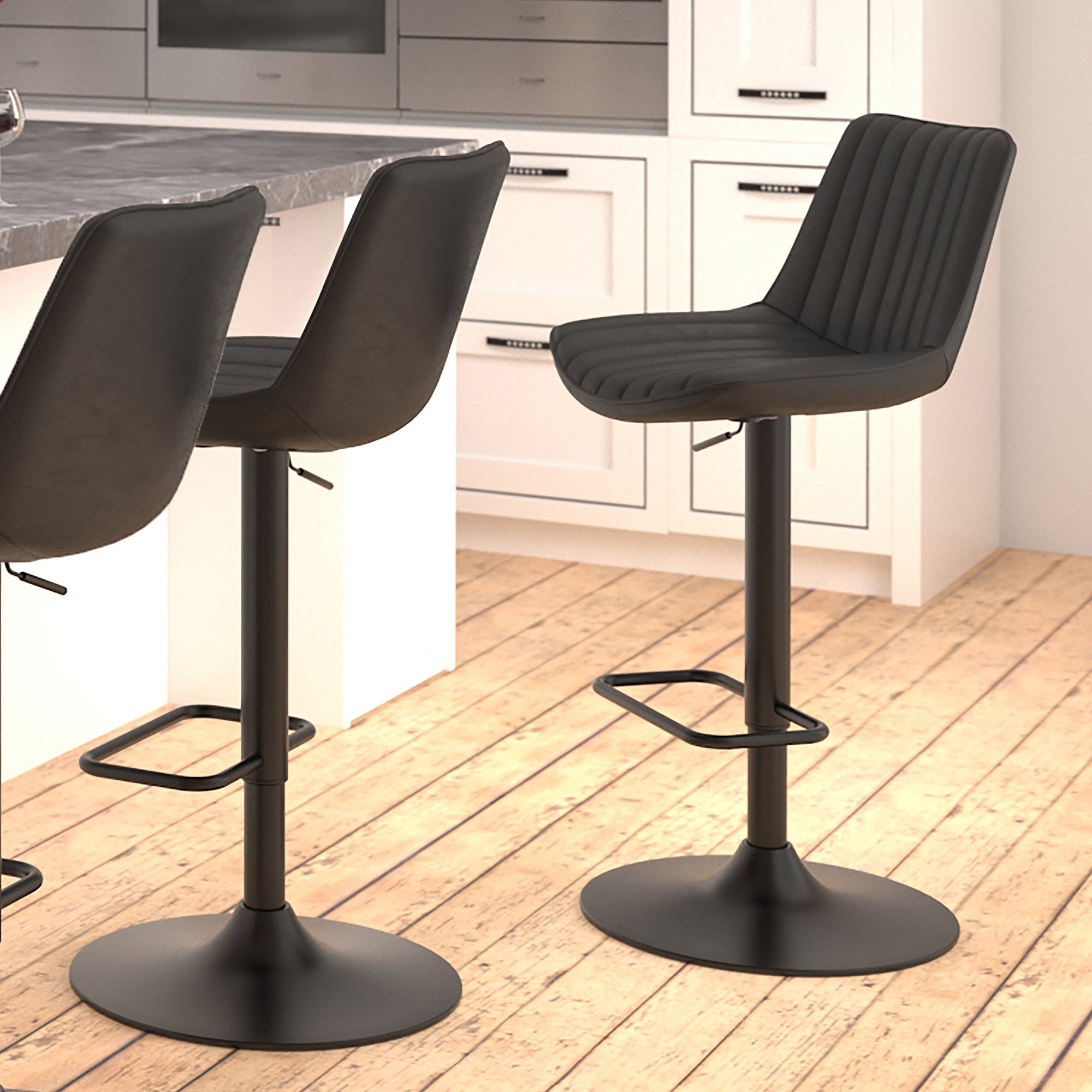 WorldwideKOSI - AIR LIFT STOOL - BLACK
