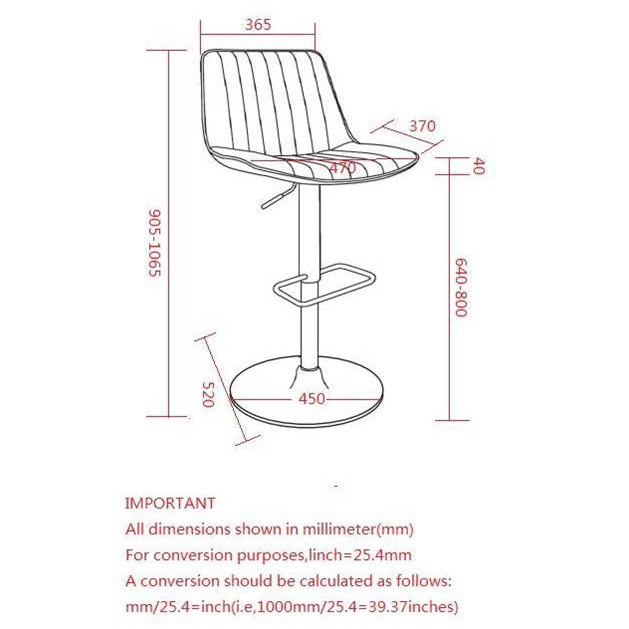 WorldwideKOSI - AIR LIFT STOOL - SADDLE