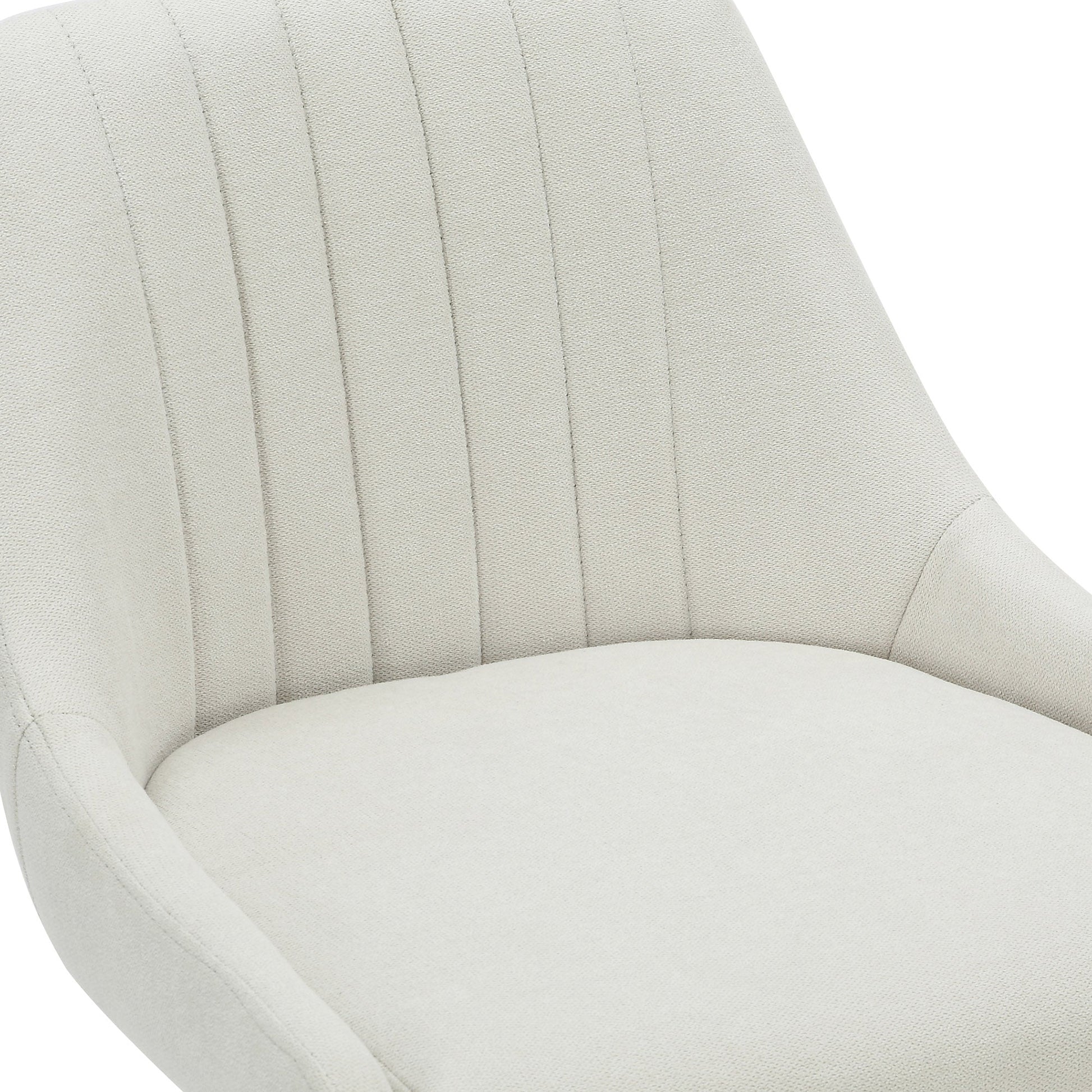 WorldwideKRON - AIR LIFT STOOL - BEIGE FABRIC