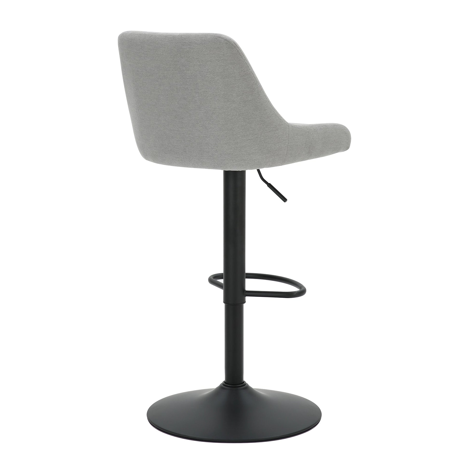 WorldwideKRON - AIR LIFT STOOL - GREY FABRIC