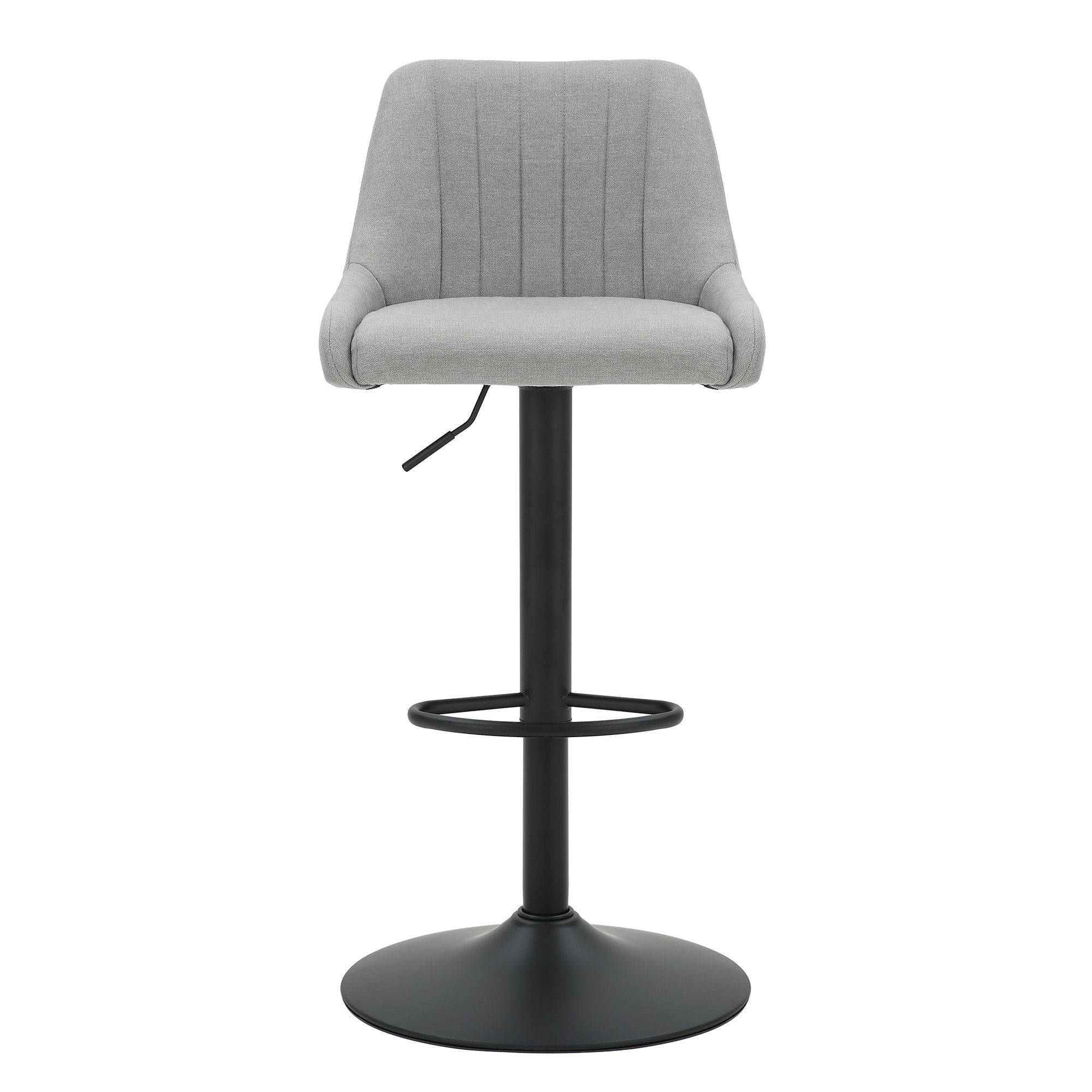 WorldwideKRON - AIR LIFT STOOL - GREY FABRIC