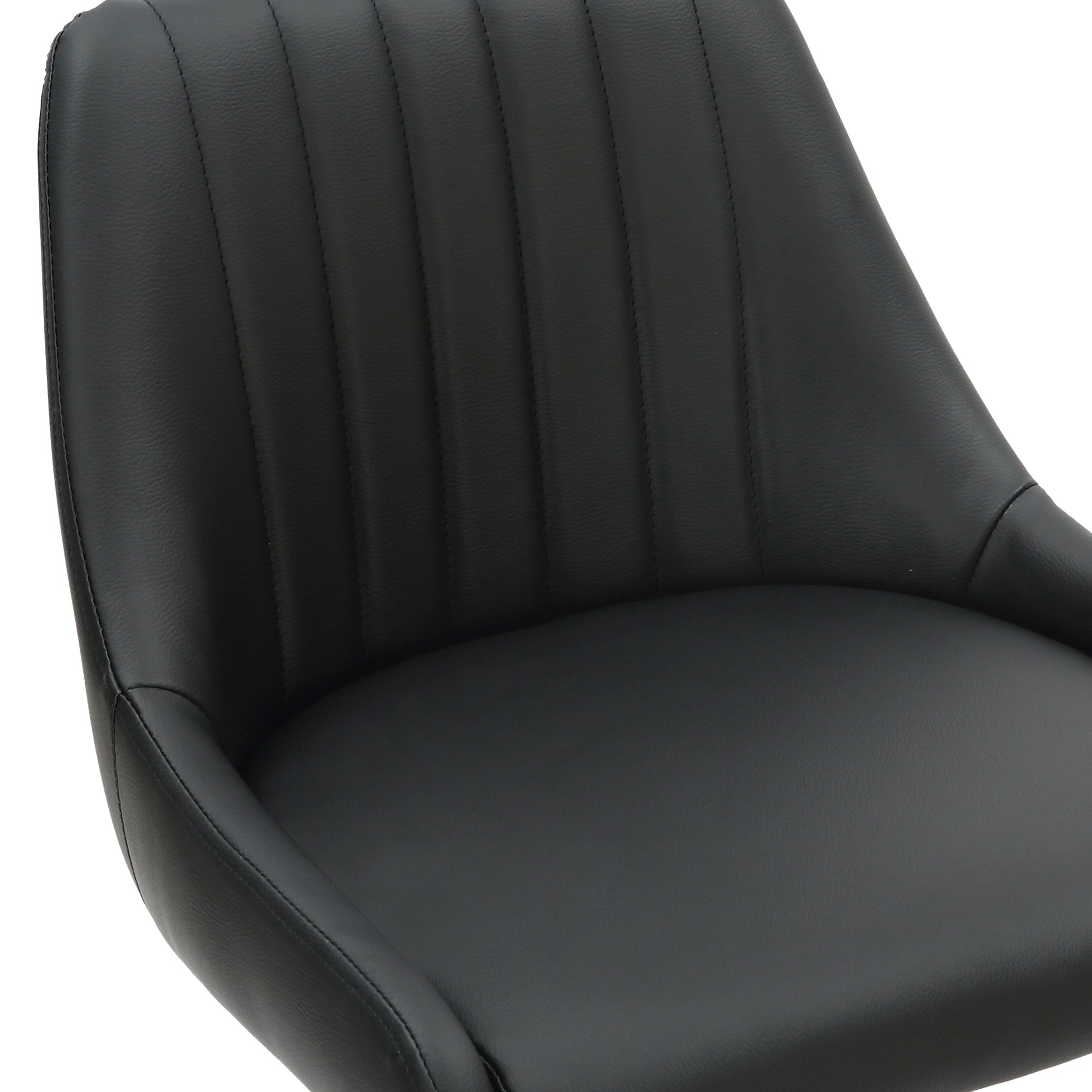 WorldwideKRON - AIR LIFT STOOL PU - BLACK