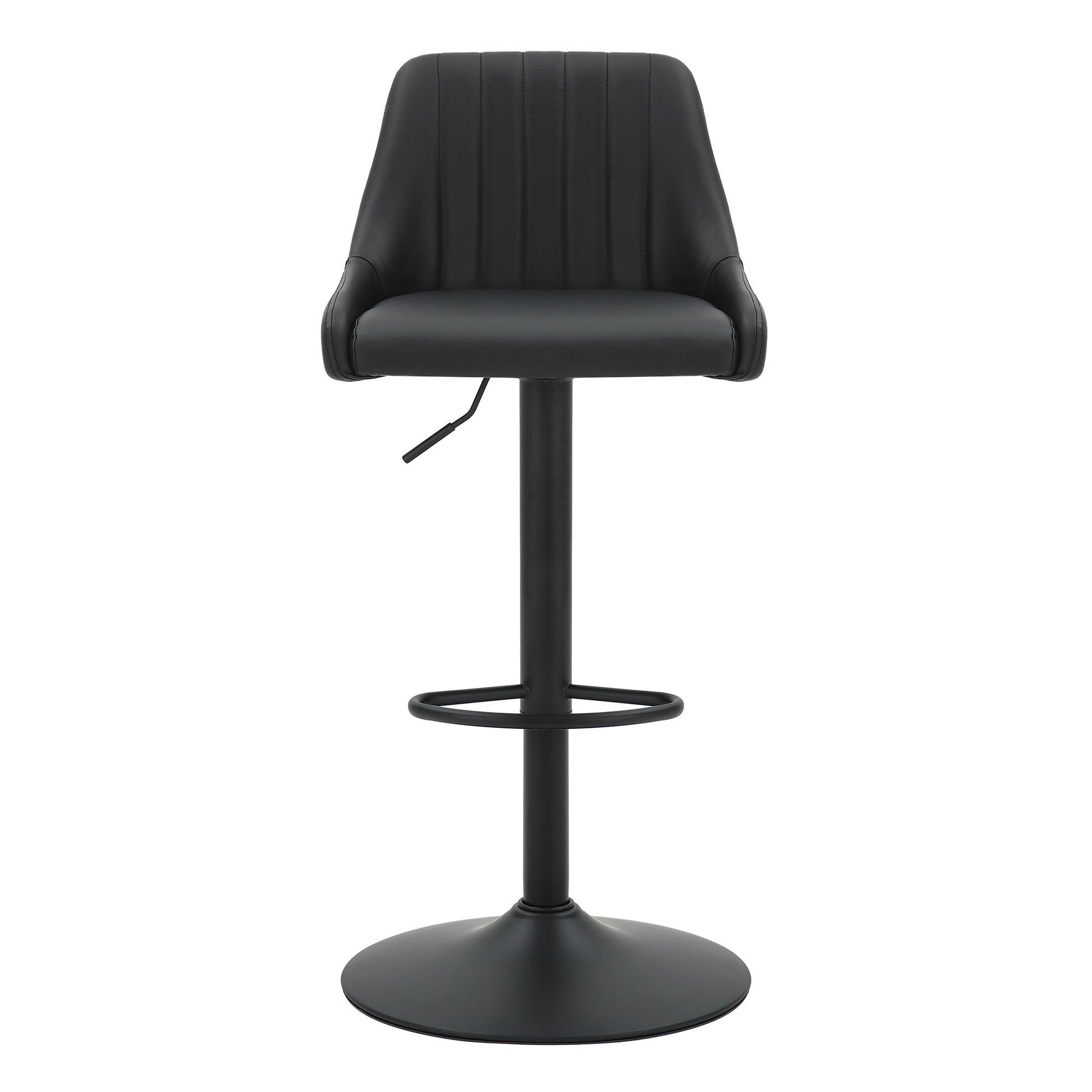 WorldwideKRON - AIR LIFT STOOL PU - BLACK