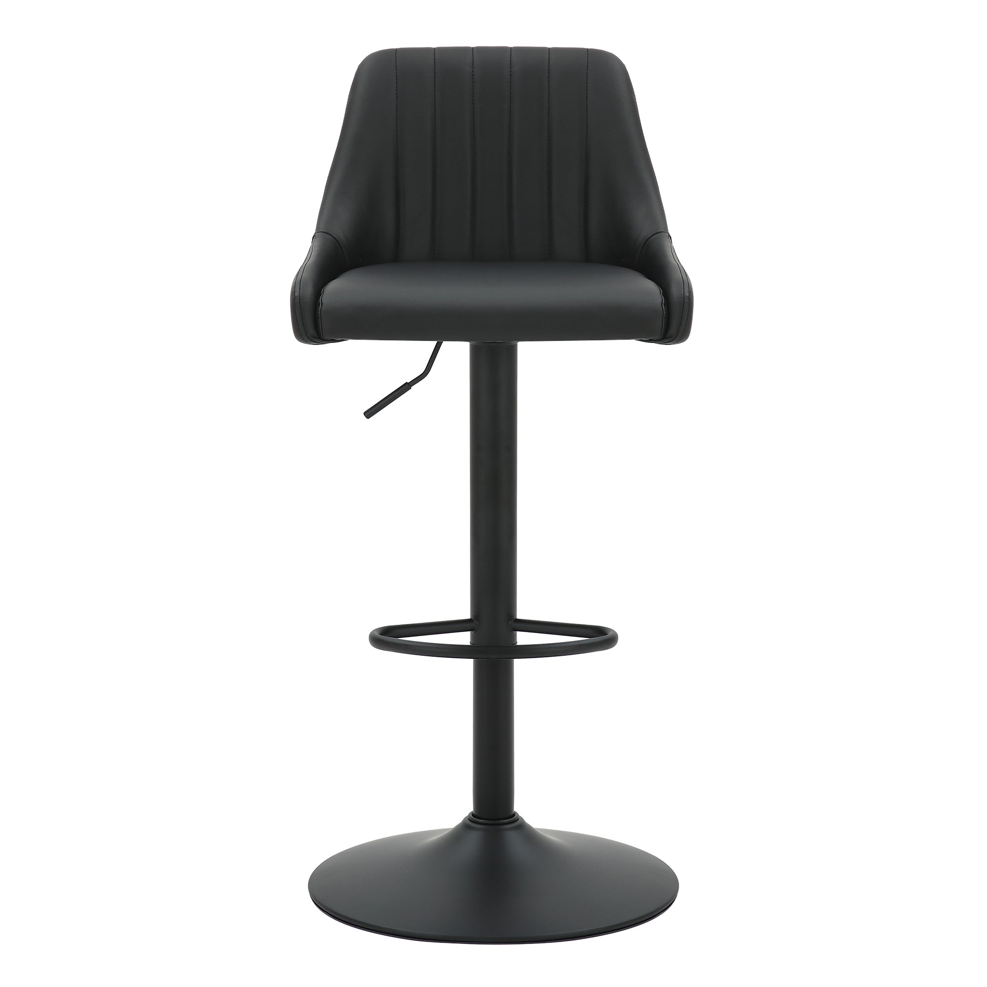 WorldwideKRON - AIR LIFT STOOL PU - BLACK