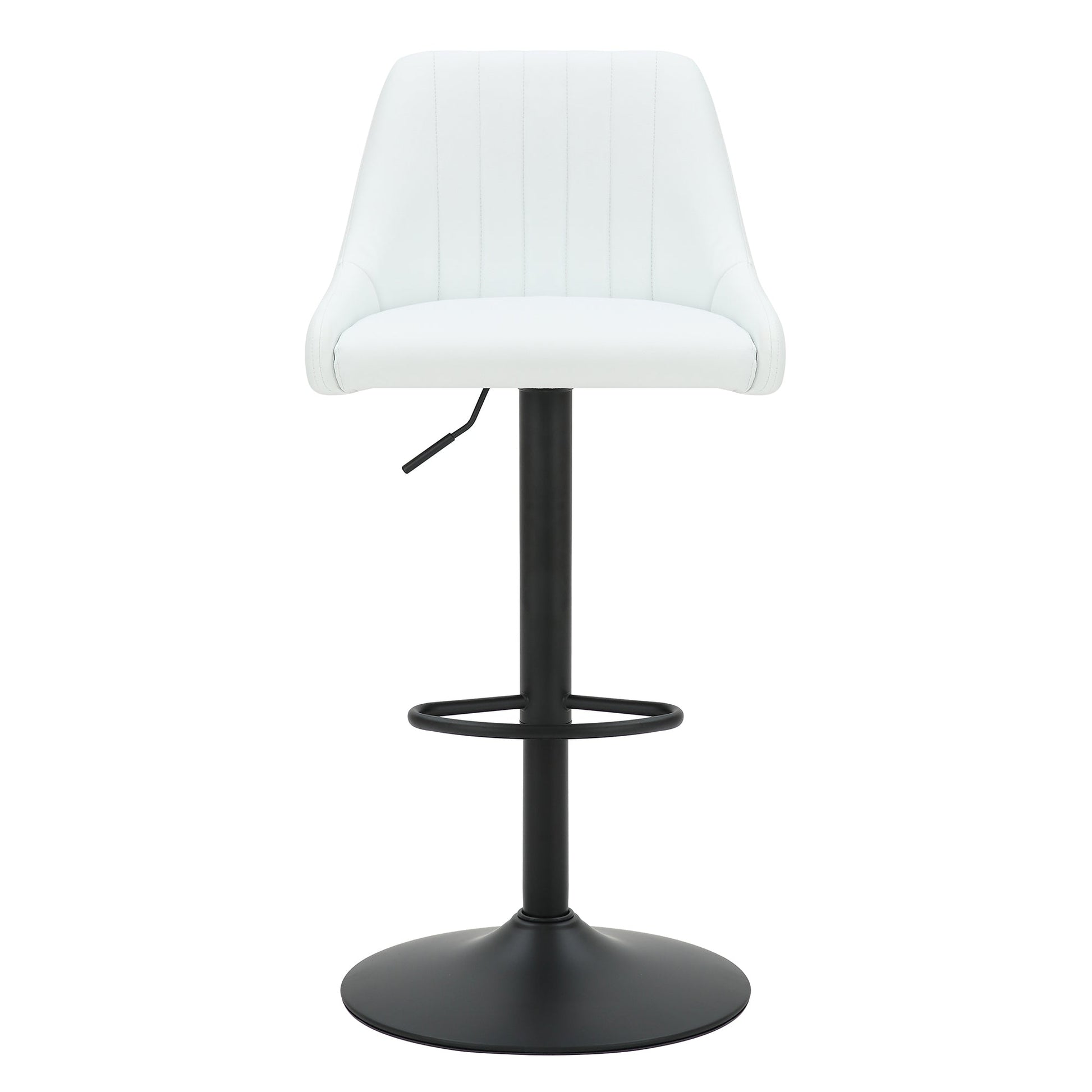 WorldwideKRON - AIR LIFT STOOL PU - WHITE