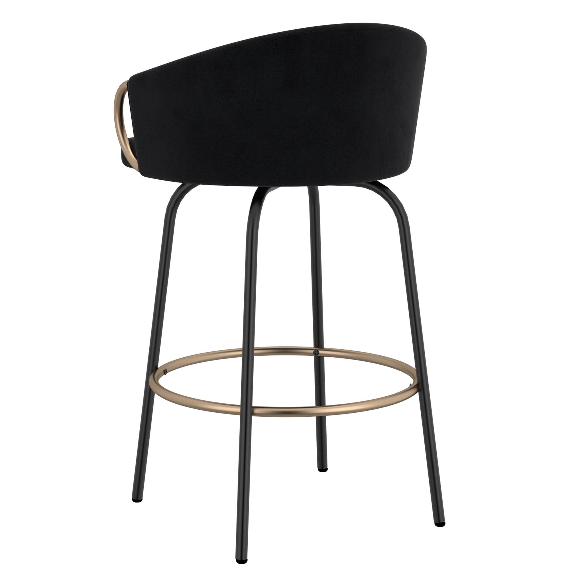 WorldwideLAVO - 26'' COUNTER STOOL - BLACK