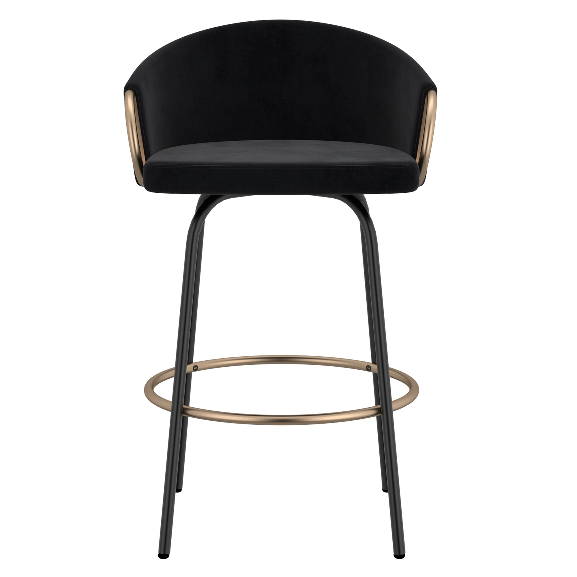 WorldwideLAVO - 26'' COUNTER STOOL - BLACK