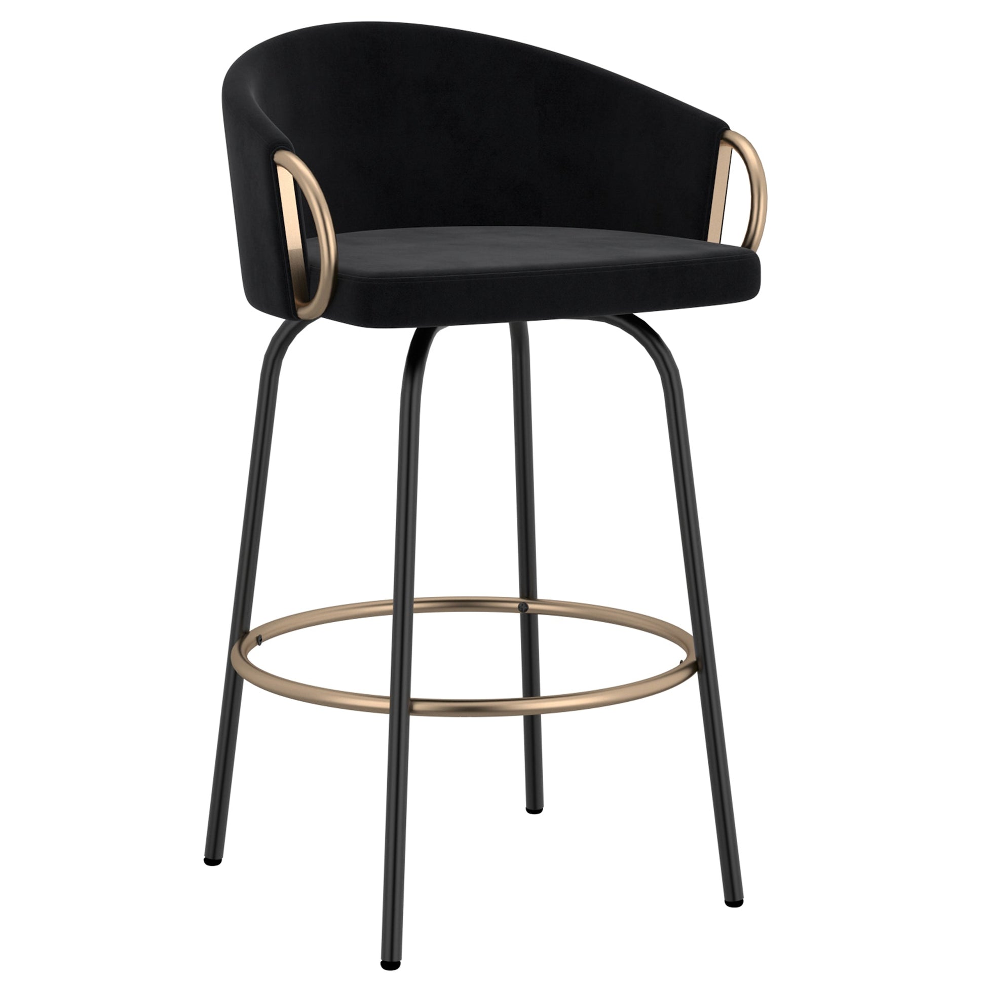 WorldwideLAVO - 26'' COUNTER STOOL - BLACK