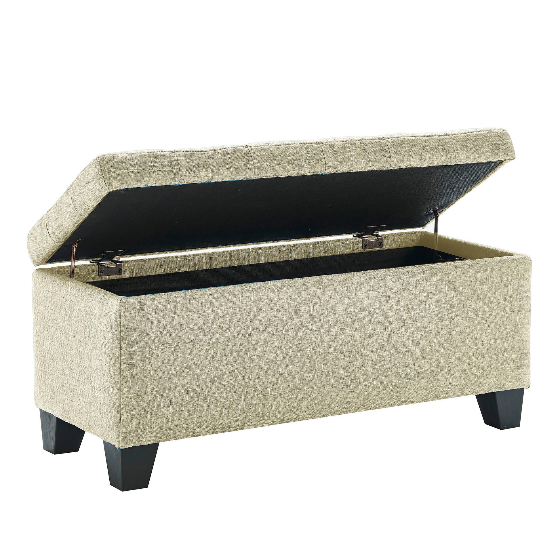 WorldwideLILA - STORAGE OTTOMAN - BEIGE